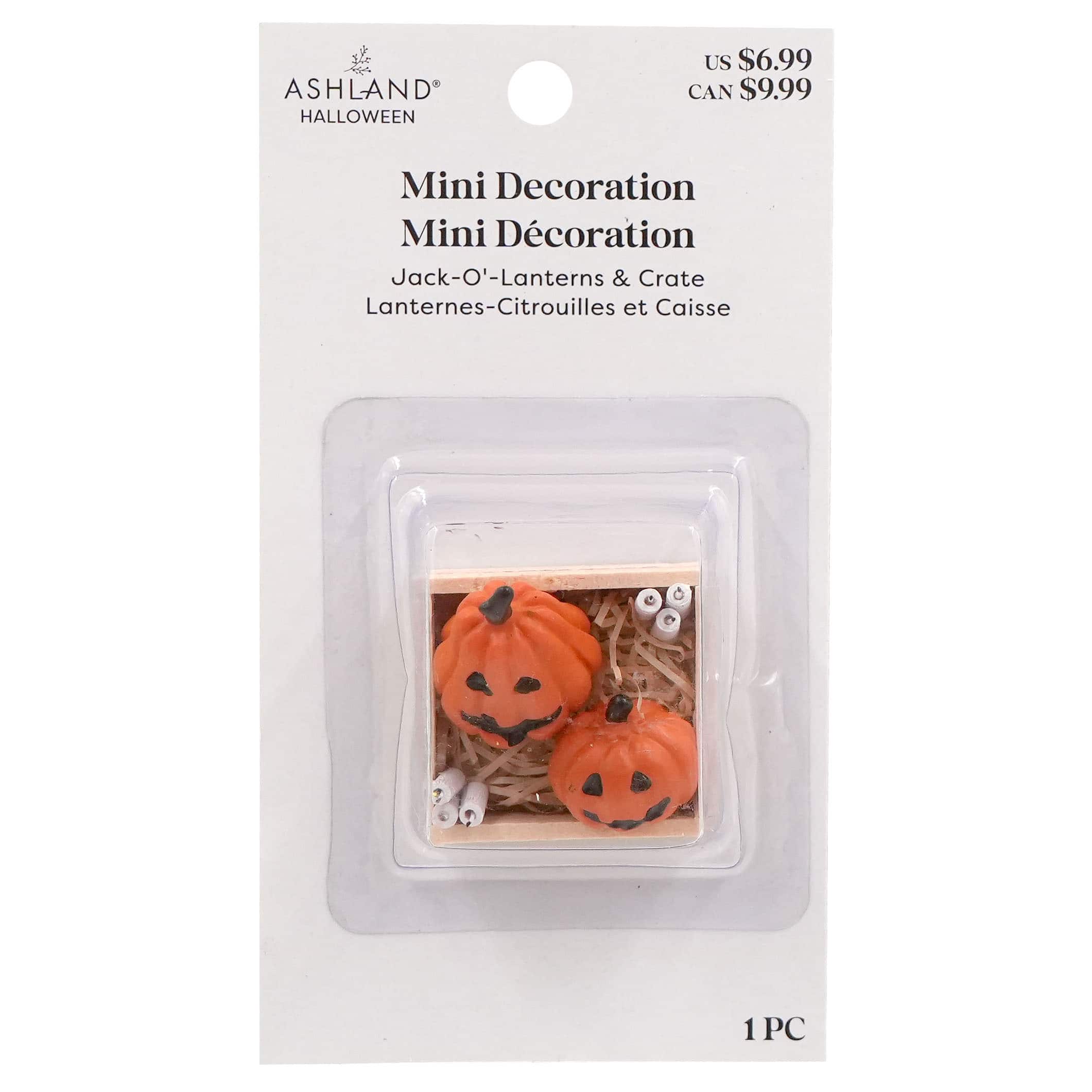Mini Jack-o'-Lanterns in Crate by Ashland®