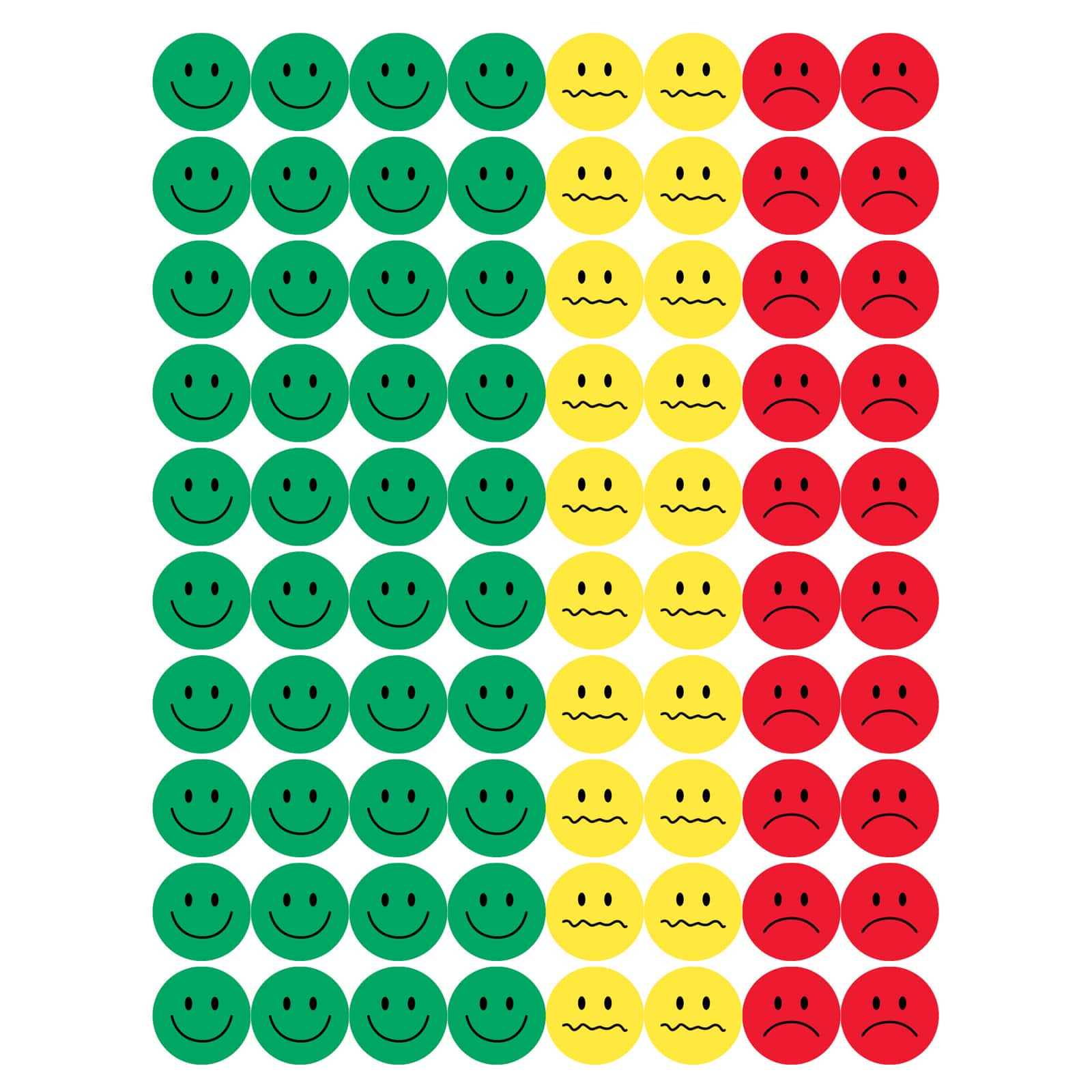Hygloss® Behavior Stickers, 3 Packs of 1,200