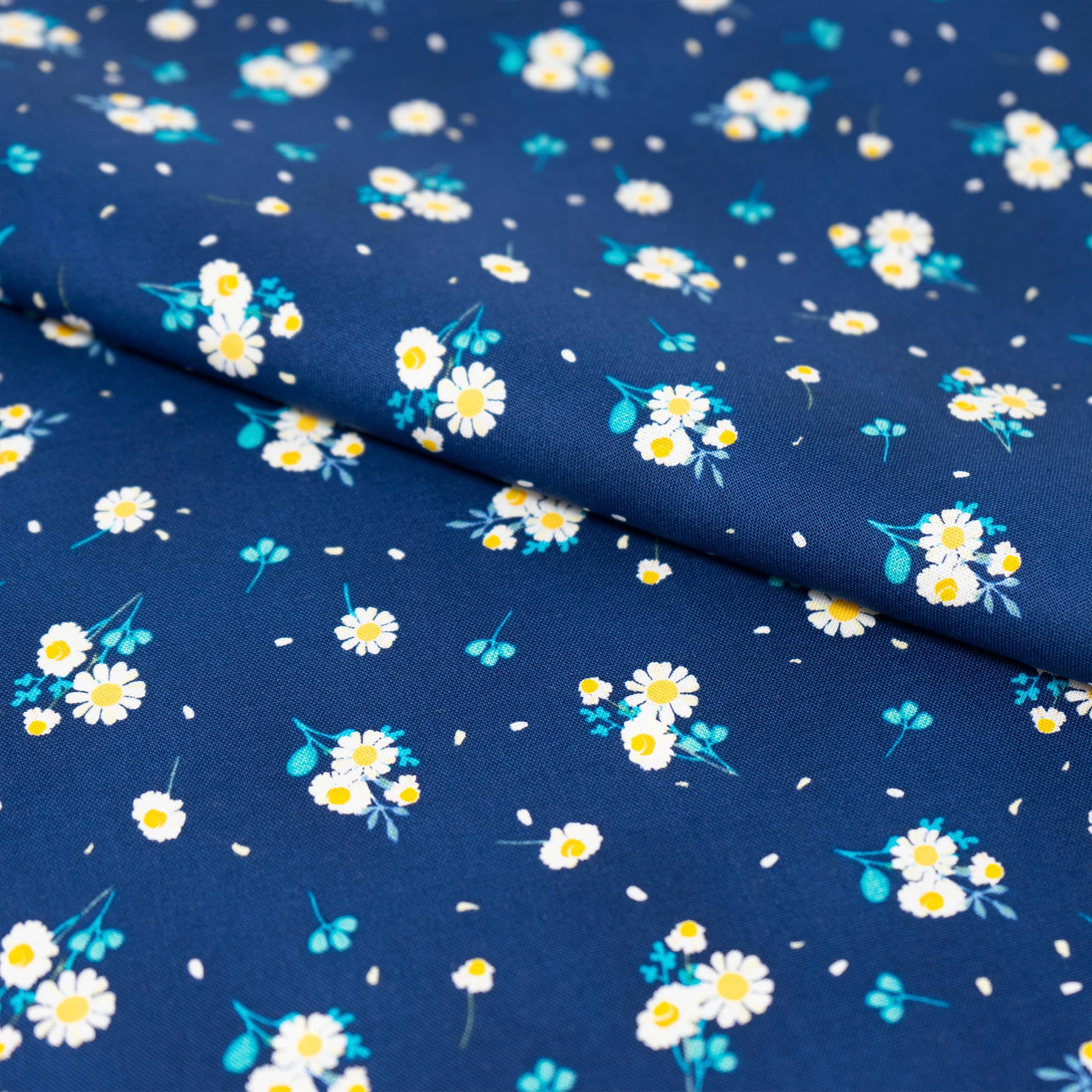 SINGER Royal Floral Printed Cotton Fabric