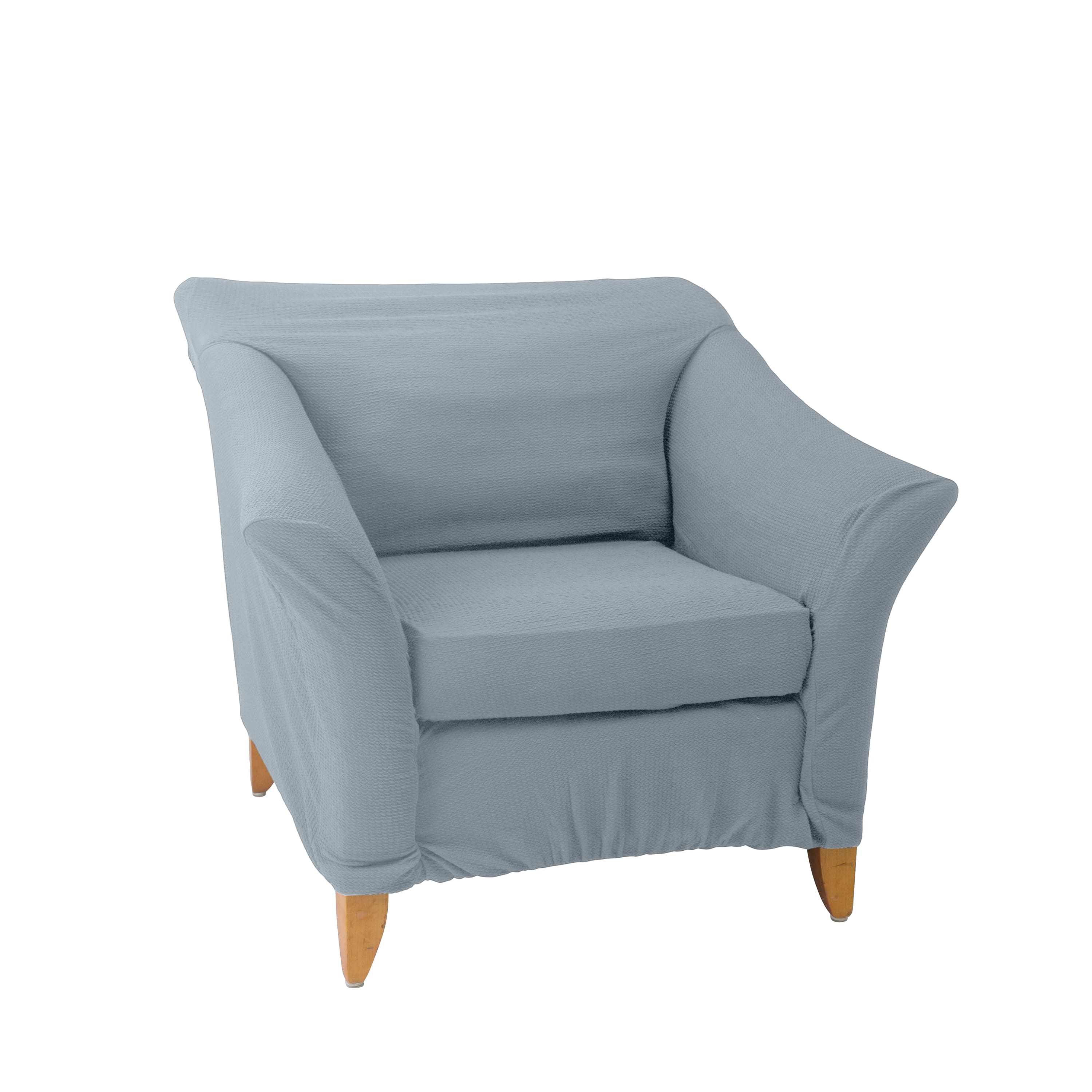 Home Details Waffle Design Chair Recliner Stretch Fit Slipcover