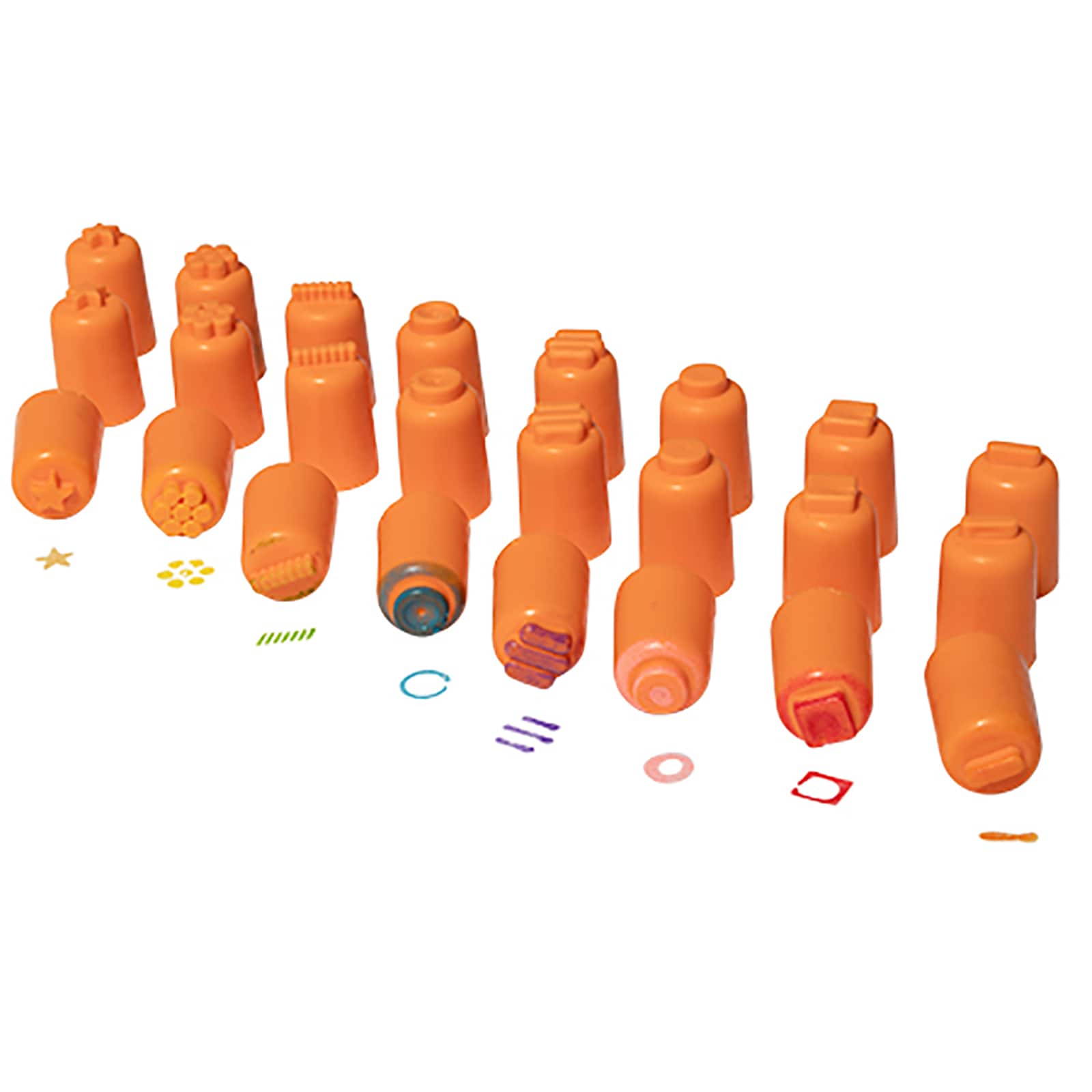 Center Enterprises Ready2learn™ Finger Painter Stamps, 3 Packs of 24