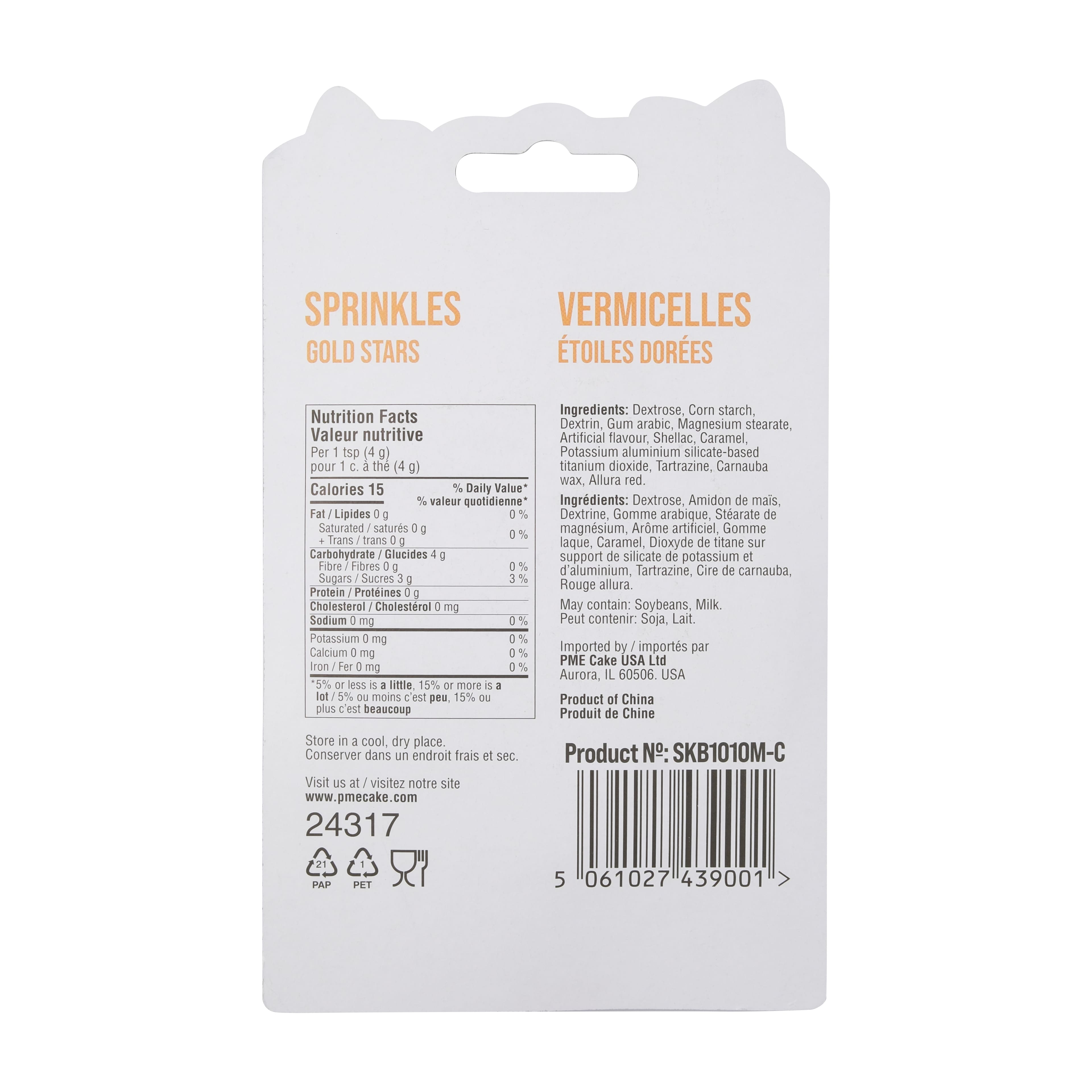 PME Cake Sweet Street® Star Sprinkles
