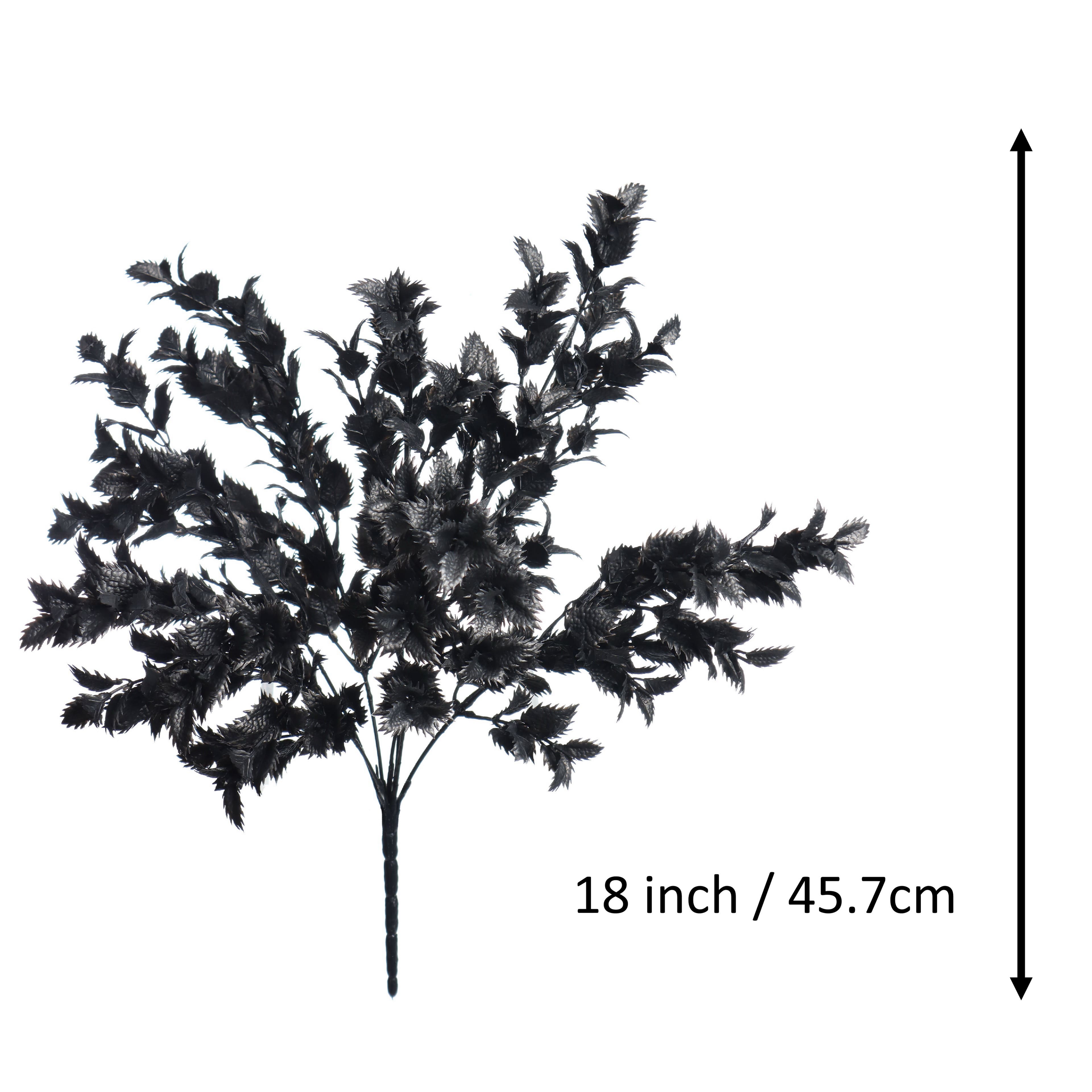 18" Black Lemon Leaf Bush by Ashland®