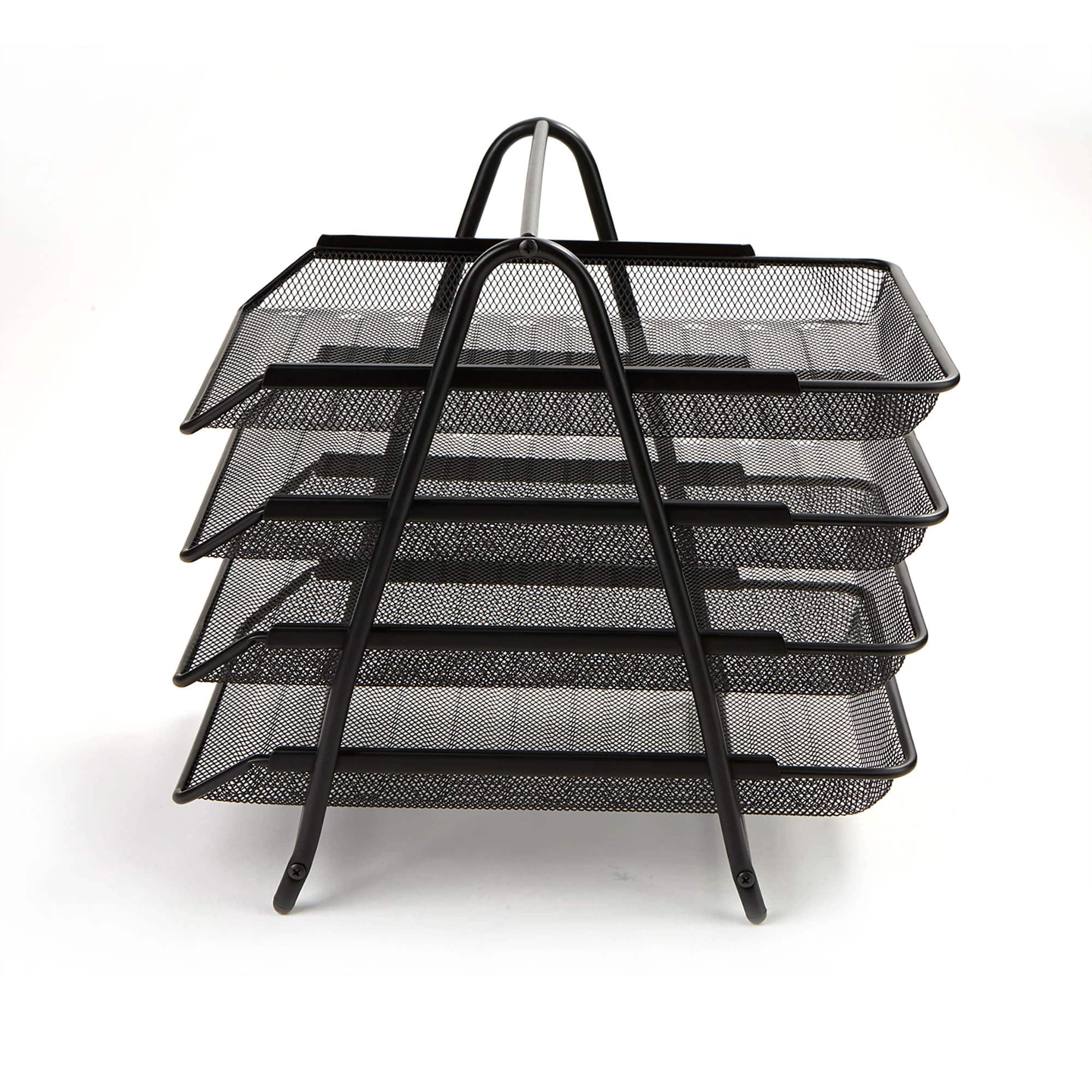 Mind Reader Desk Organizer with 4 Sliding Trays
