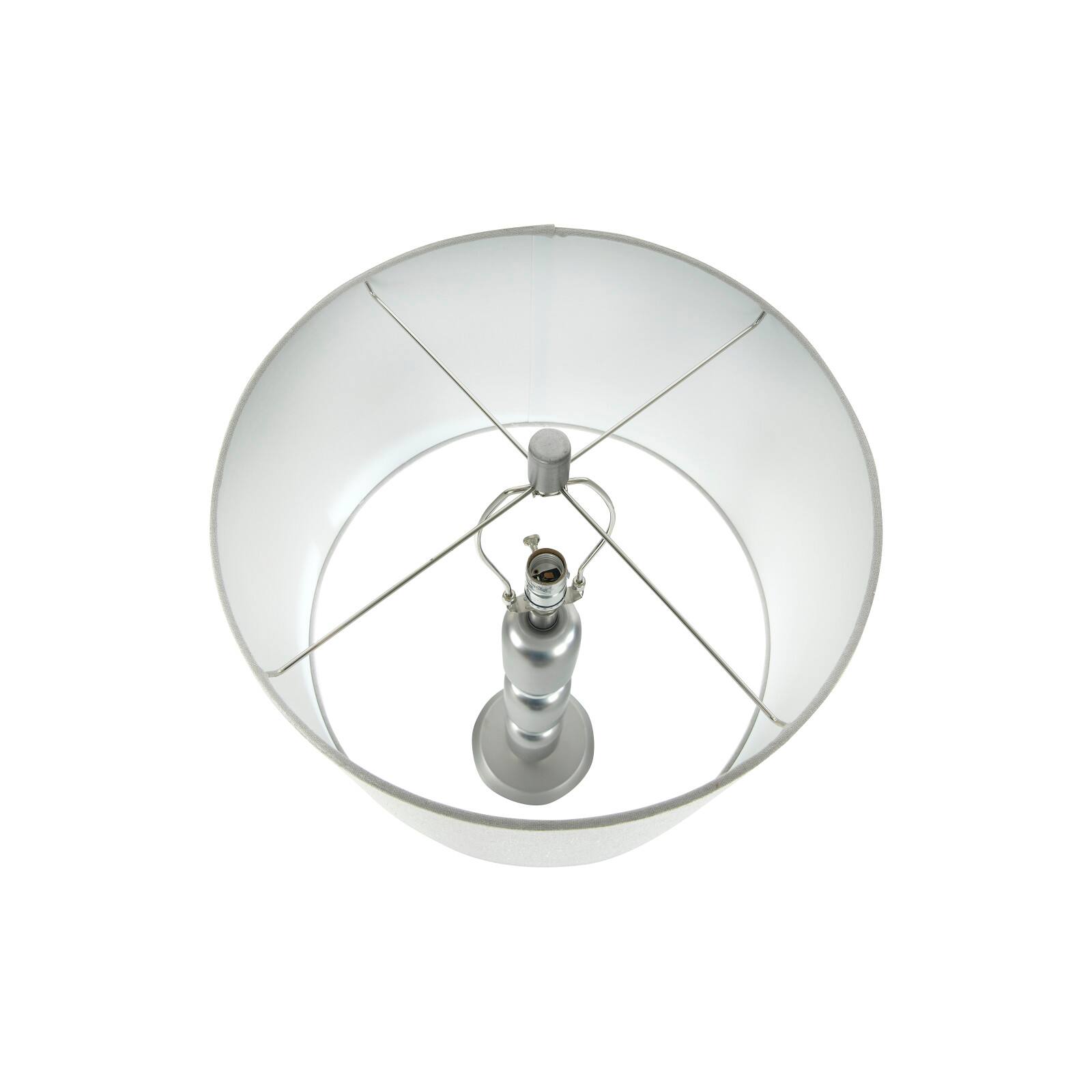 Hello Honey® 33" Metal Table Lamp with Glass Middle