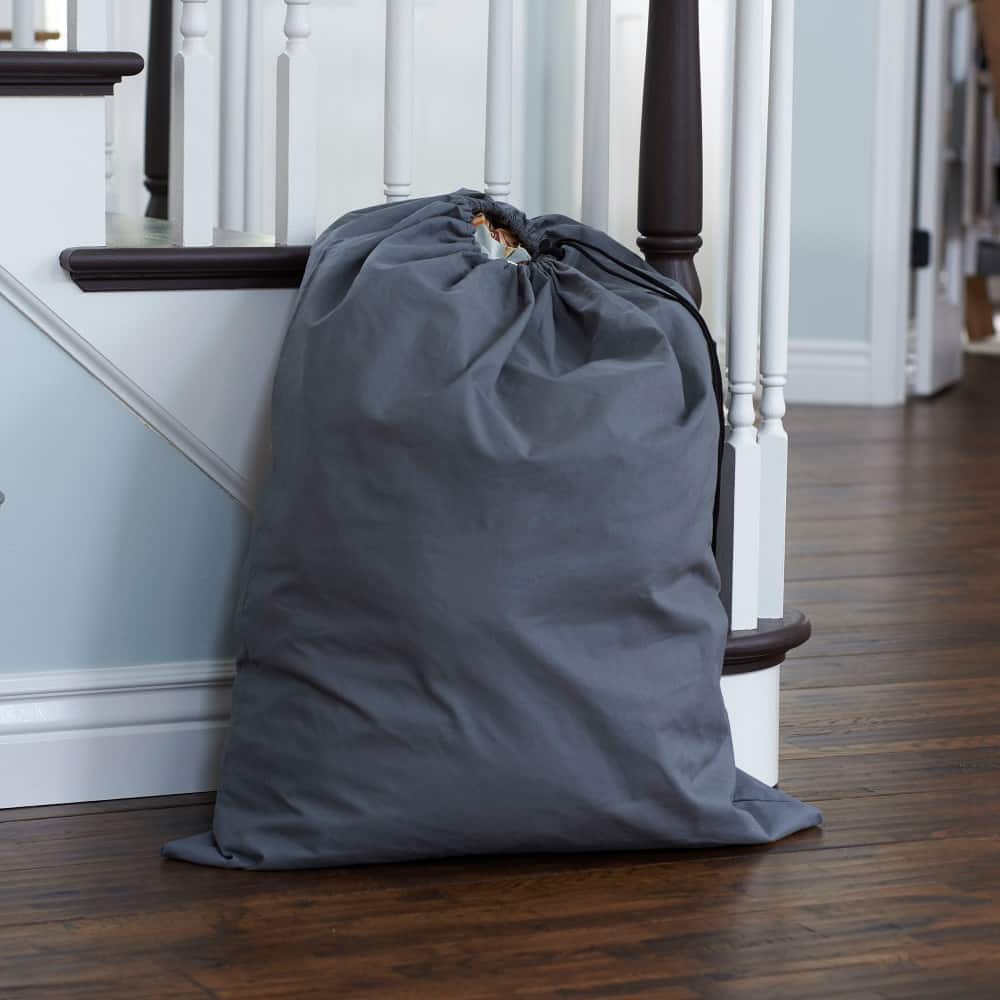 Household Essentials 36" Cotton Drawstring Laundry Bag
