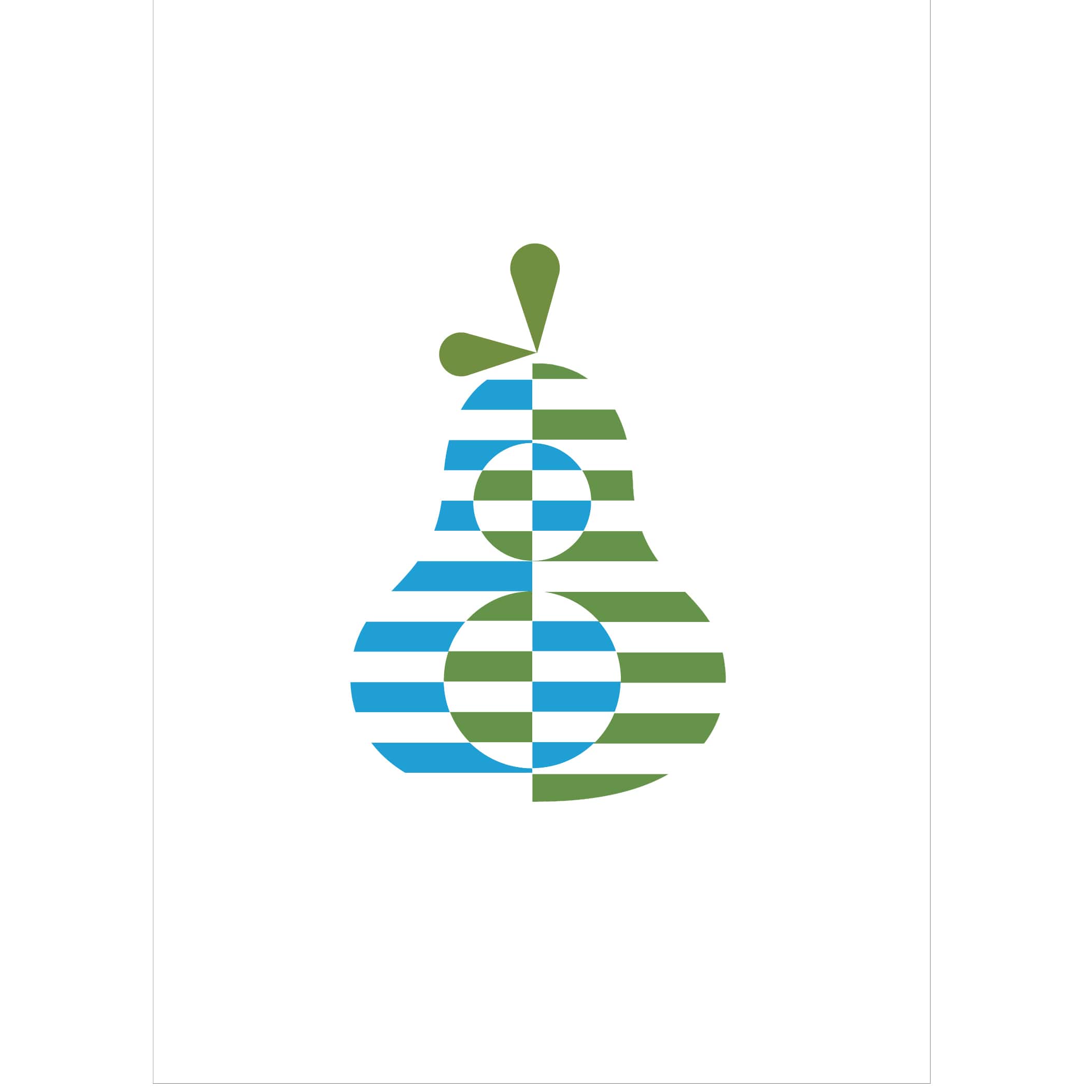 Jonathan Adler x Michaels 5" x 7" Pear Paint-By-Number Acrylic Surface Kit