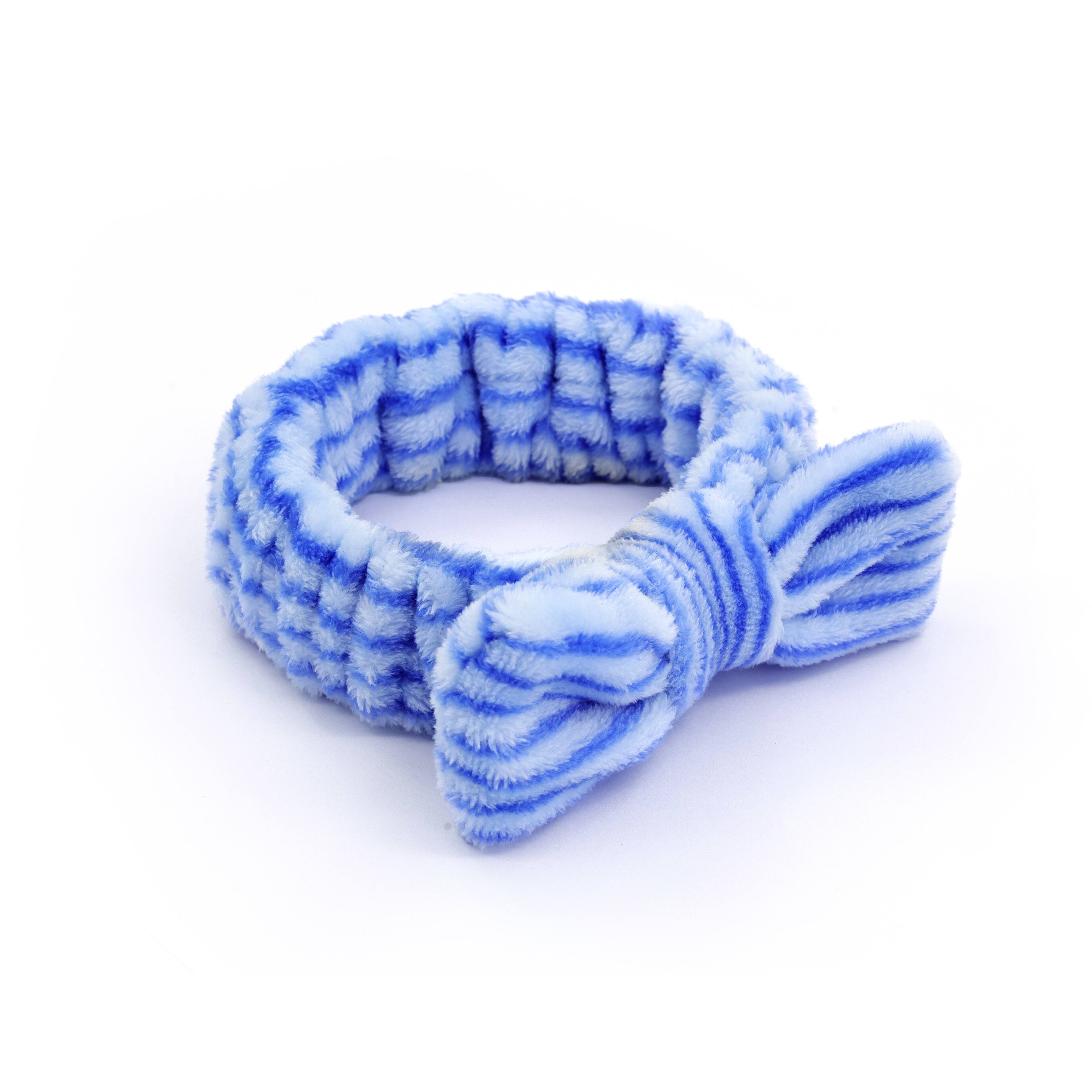 Assorted Next Chapter Striped Velvet Spa Headband, 1pc. by Fab Finds