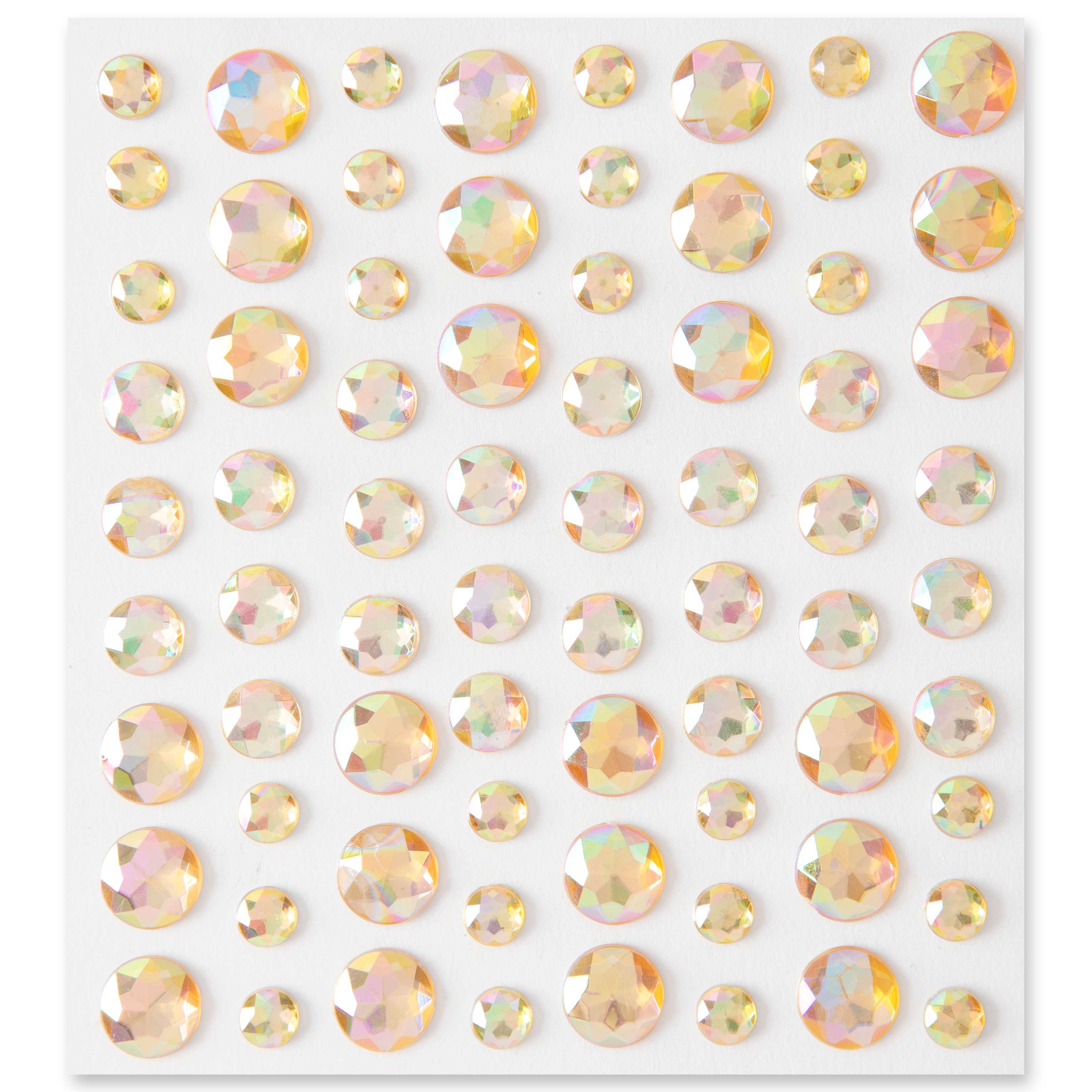 12 Pack: Rose Rhinestone Bling Stickers by Recollections™