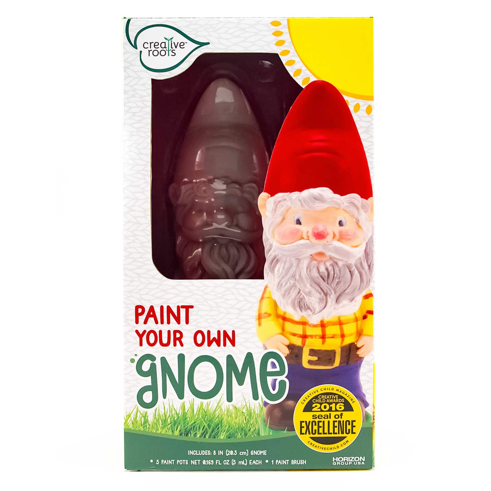 Creative Roots™ Paint Your Own Gnome Figurine Kit