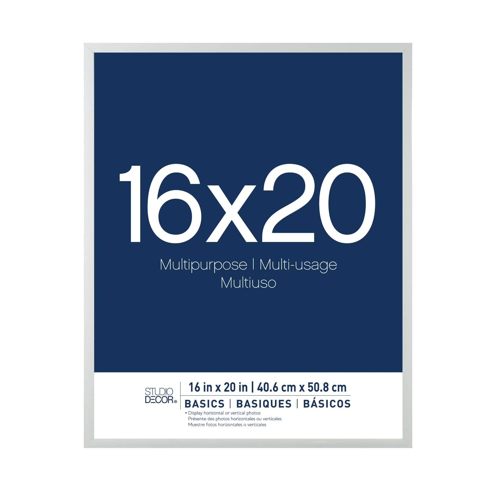 Basics White Multipurpose Frame by Studio Décor