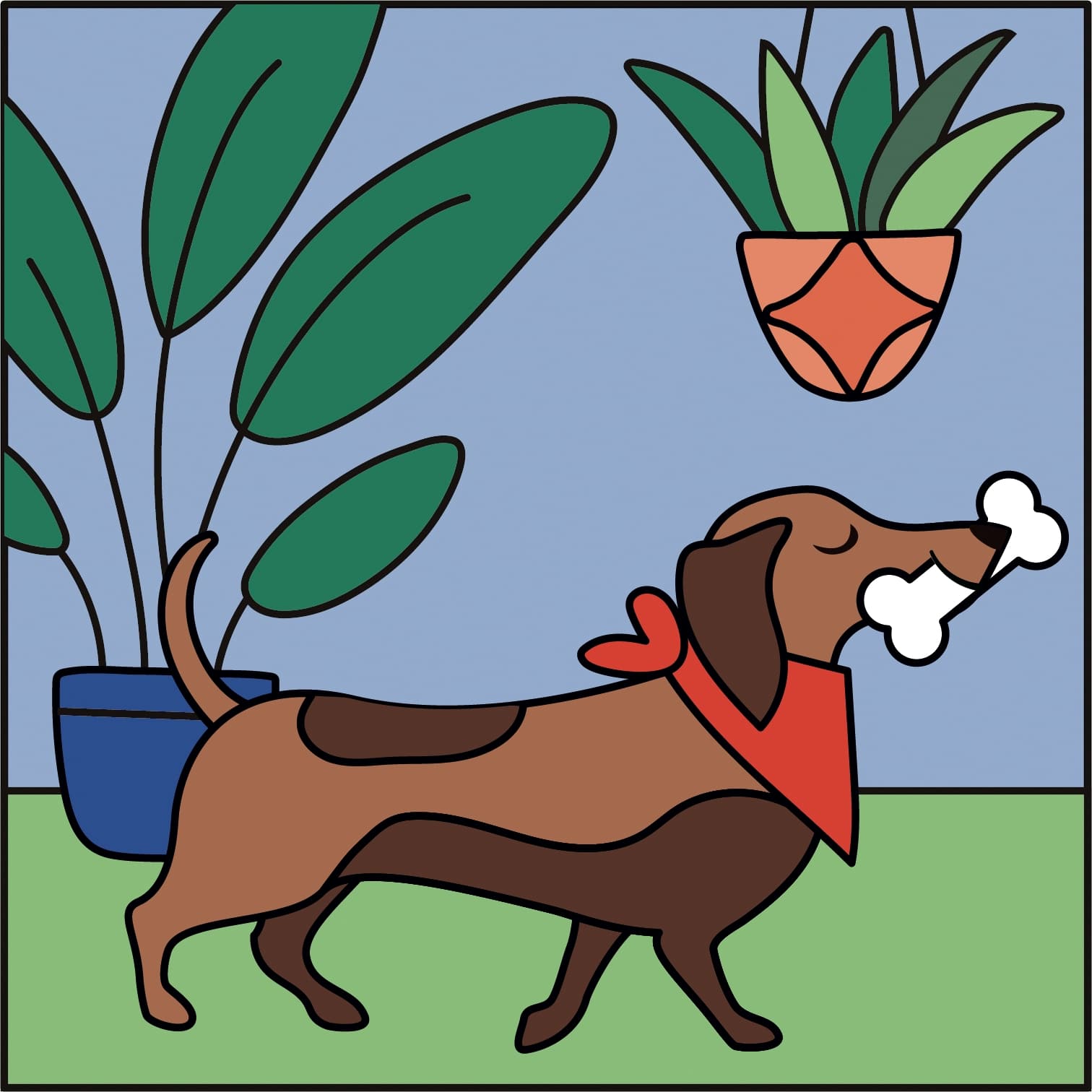 Mini Spring Dog Canvas Painting Kit by Craft Smart®