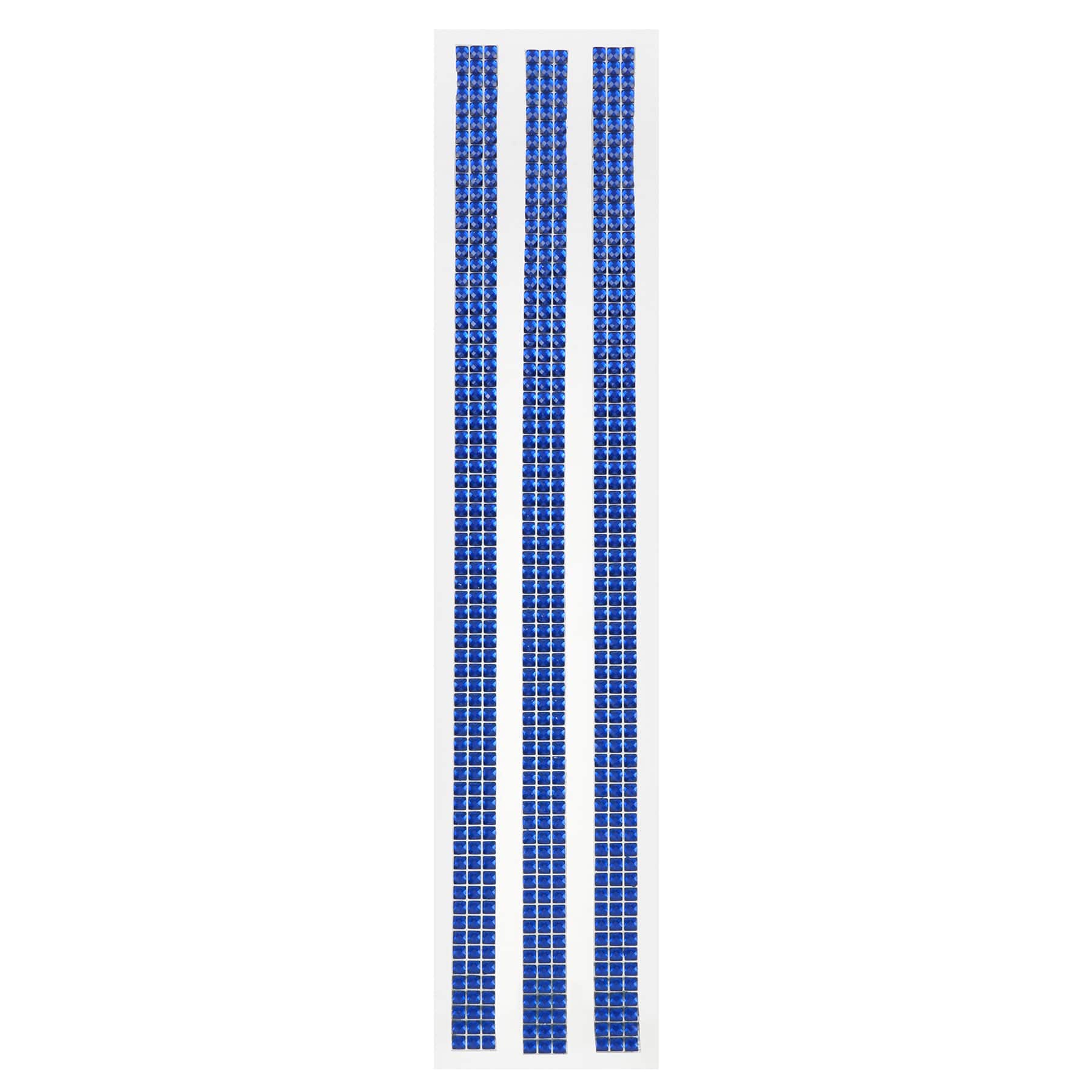 12 Packs: 3 ct. (36 total) Indigo Border Bling Stickers by Recollections™