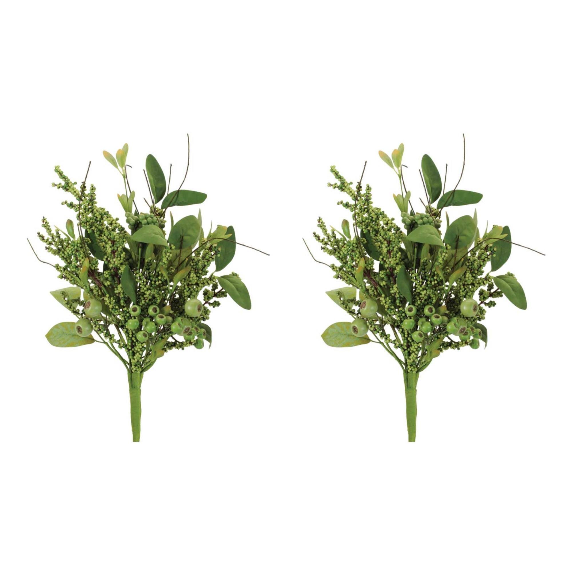 Michaels, Melrose 21" Mixed Berry Decorative Bushes, 2ct. – Category: Bushes