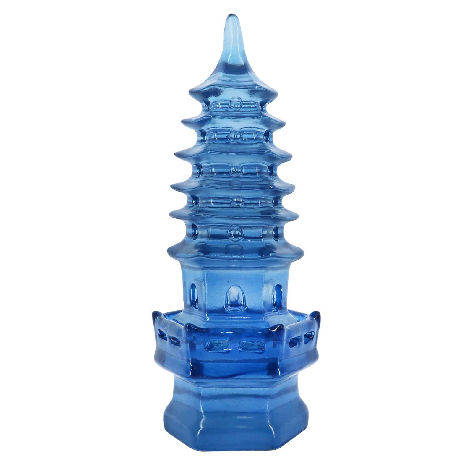 Jonathan Adler x Michaels 9.75" Blue Pagoda Tabletop Décor
