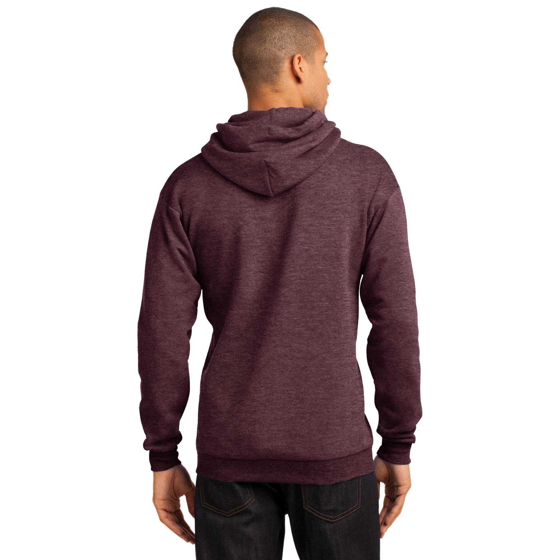 Port & Company® Heathered Colors Core Fleece Pullover Hooded Sweatshirt