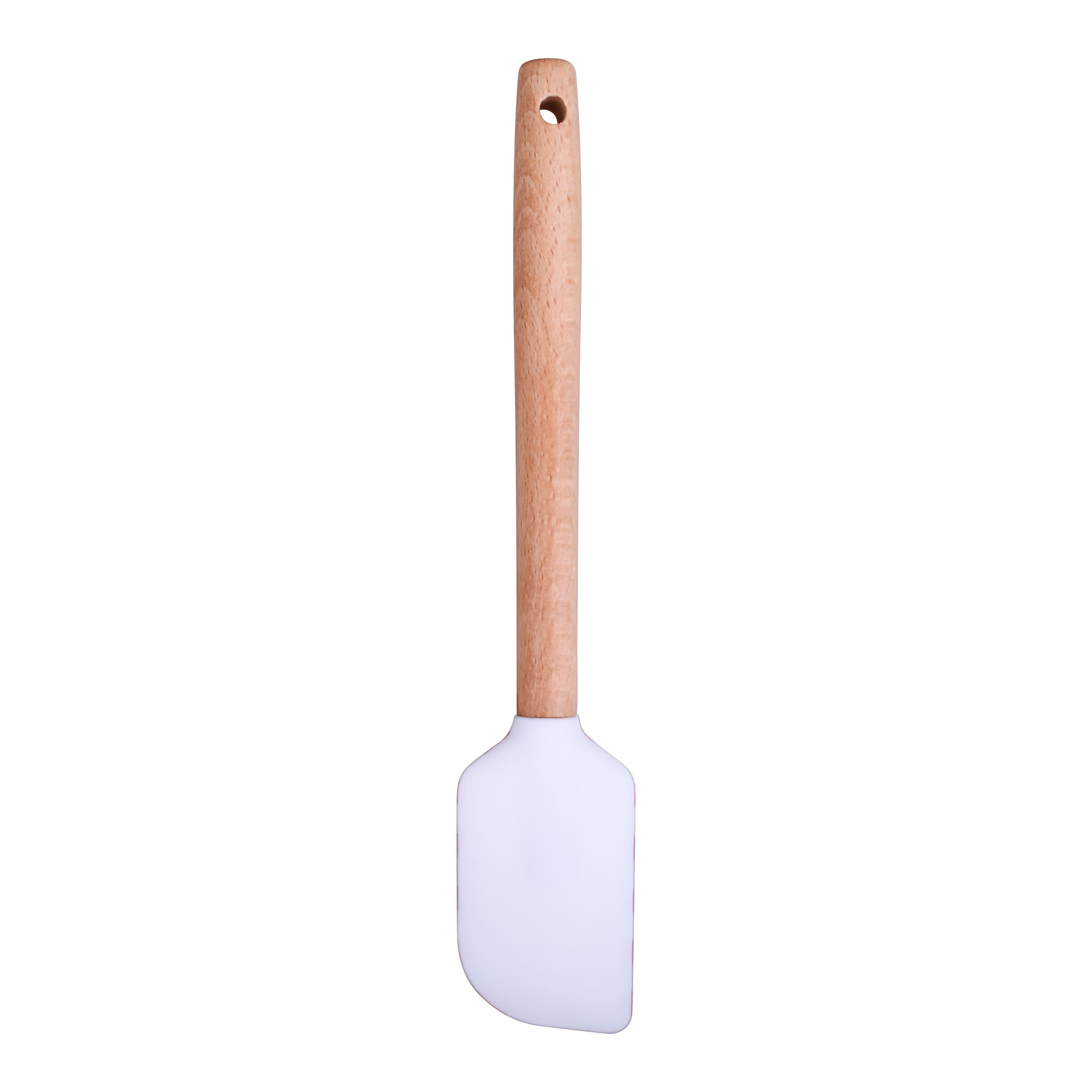 Mini Red & White Stripes Silicone Spatula by Makery™