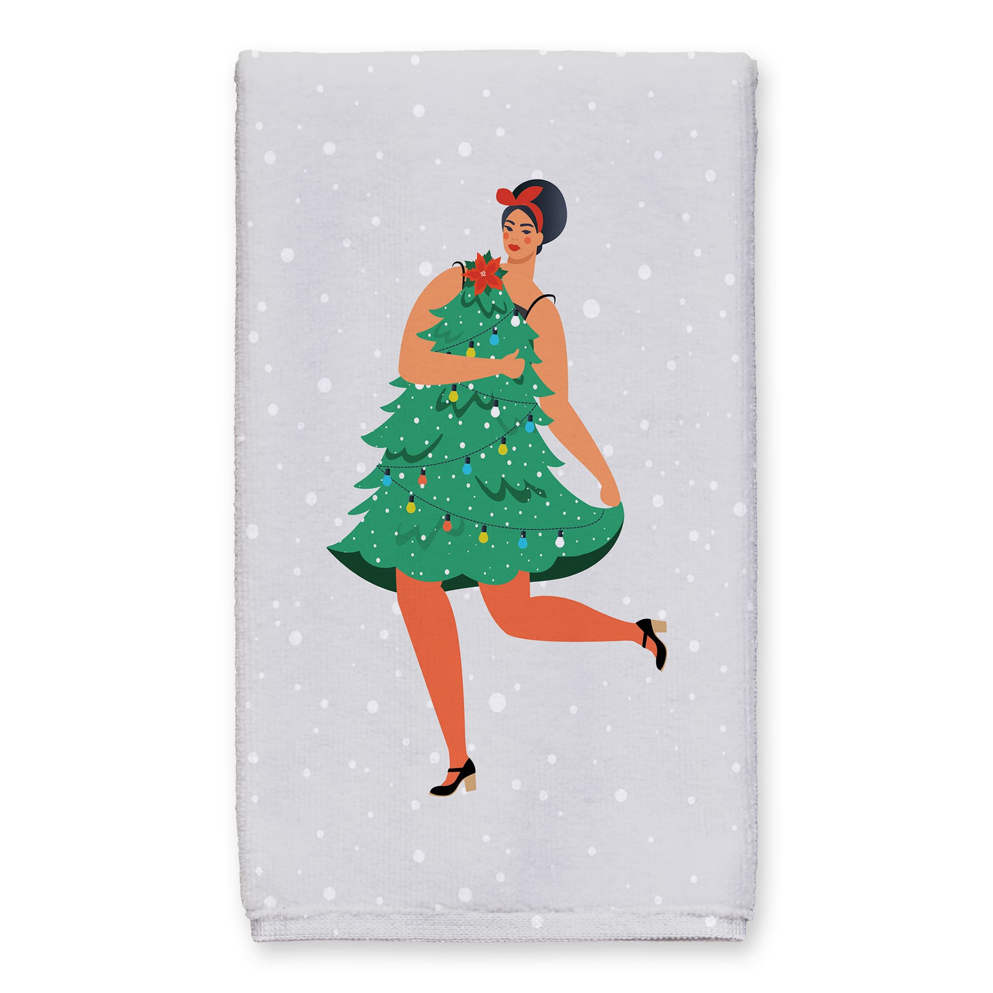 Always On Naughty List Tea Towels - Set of 2