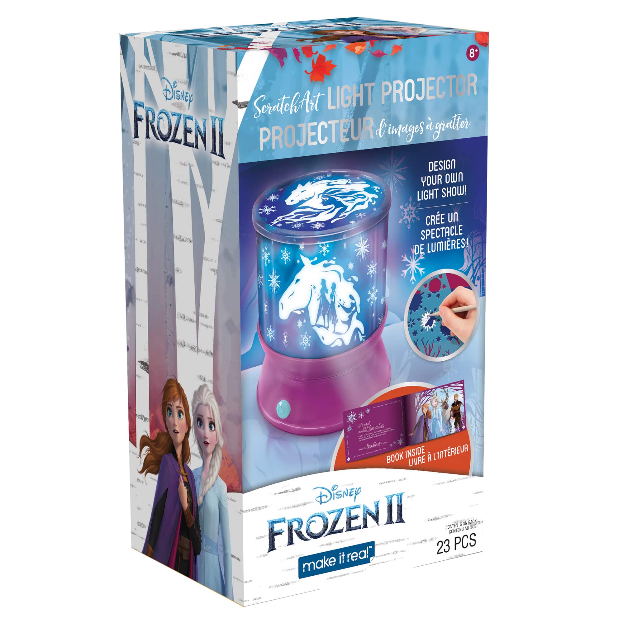 Make it Real™ Disney® Frozen II Scratch Art Light Projector