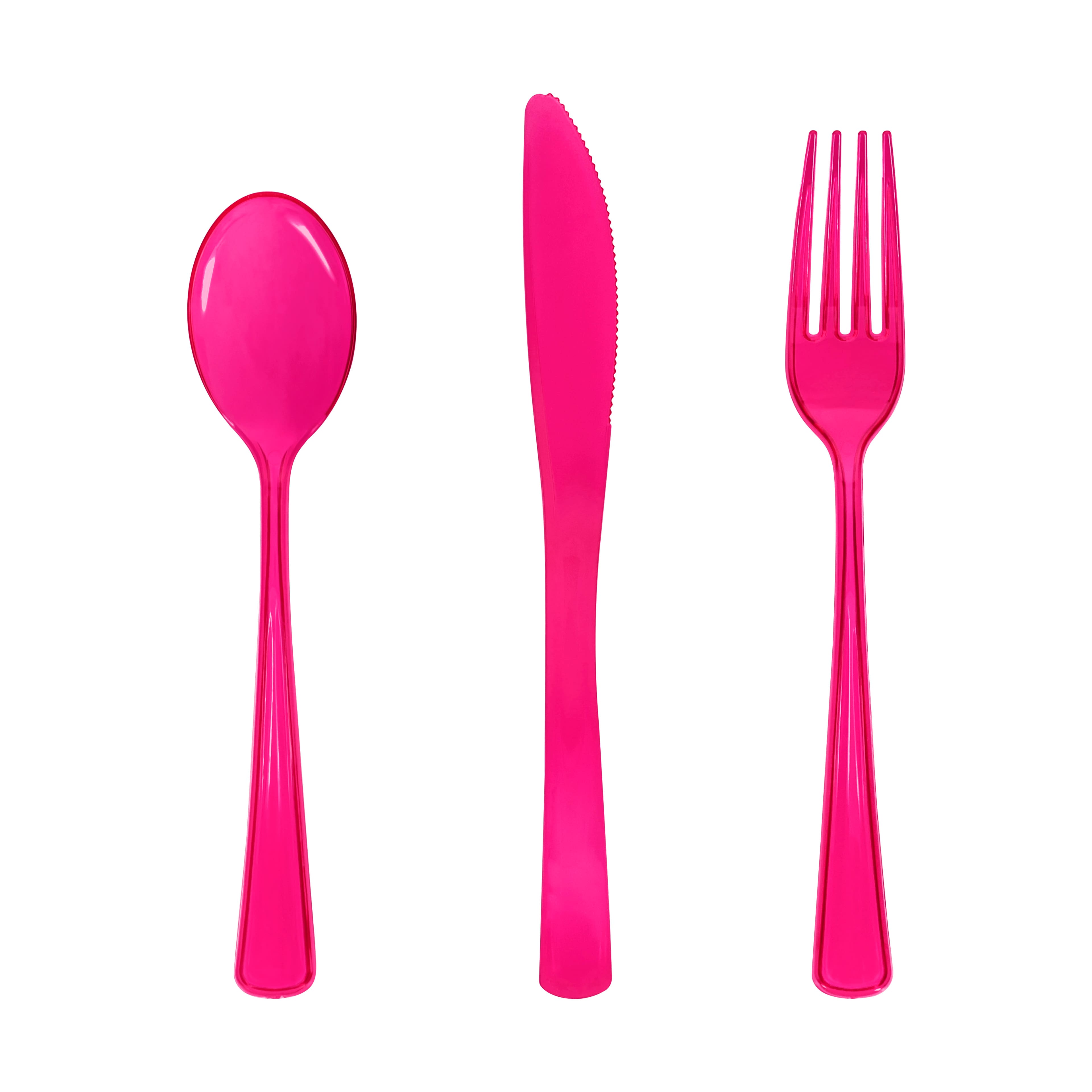 Pink Easter Plastic Cutlery Set by Celebrate It™