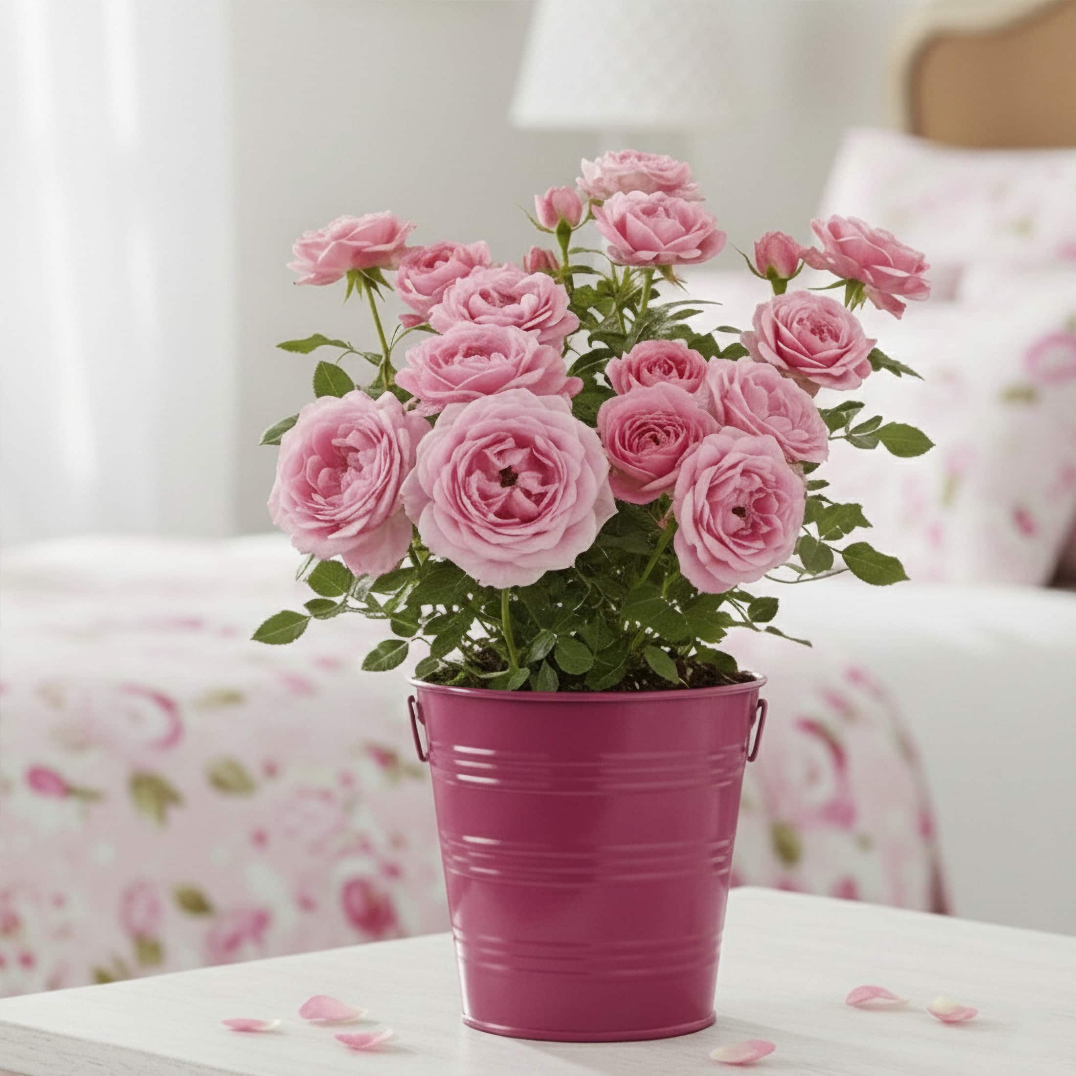 Buzzy® Mini Rose Pail Complete Grow Kit
