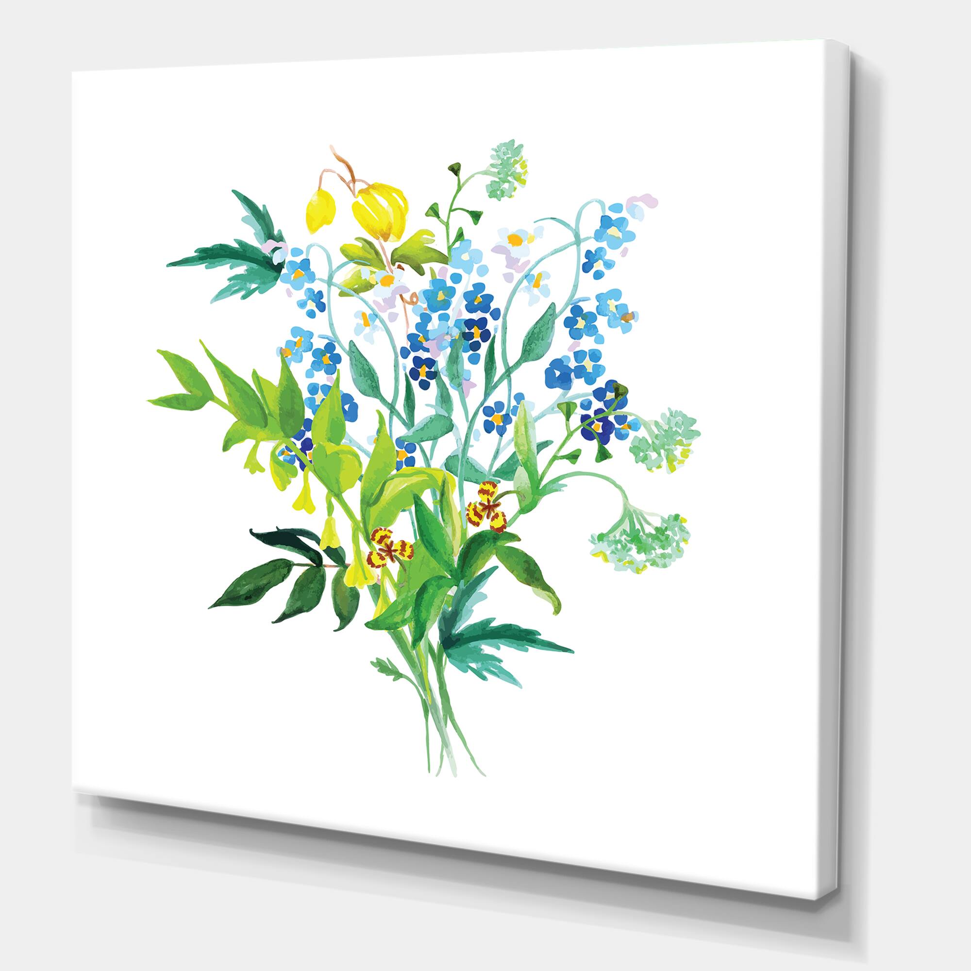 Designart - Meadow Flowers Garland