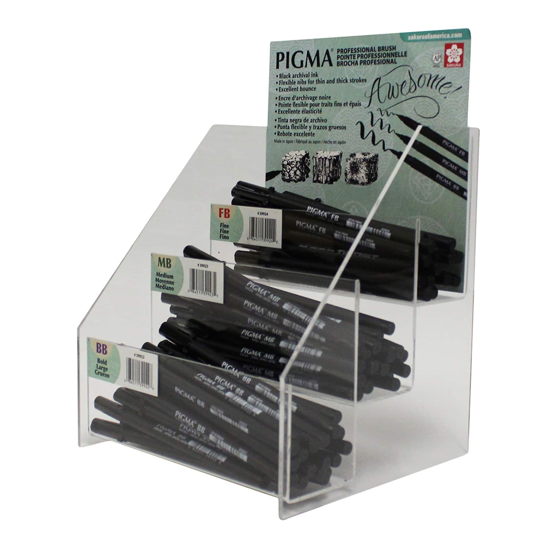 Sakura® Pigma® Professional Brush Pens, 72ct.