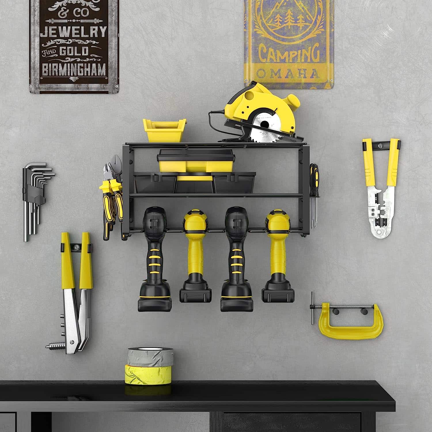 NEX™ Power Tool Organizer Wall Mount, 2ct.