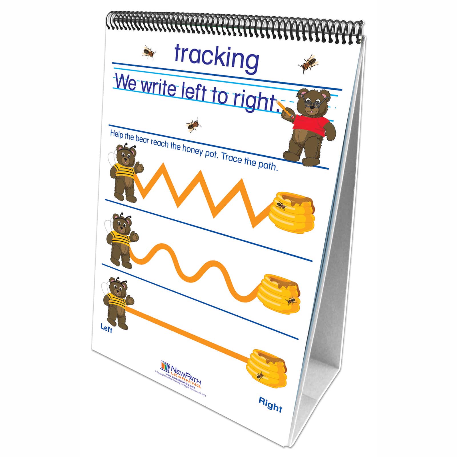 New Path Learning® Early Childhood ELA Readiness Flip Chart, Writing Readiness
