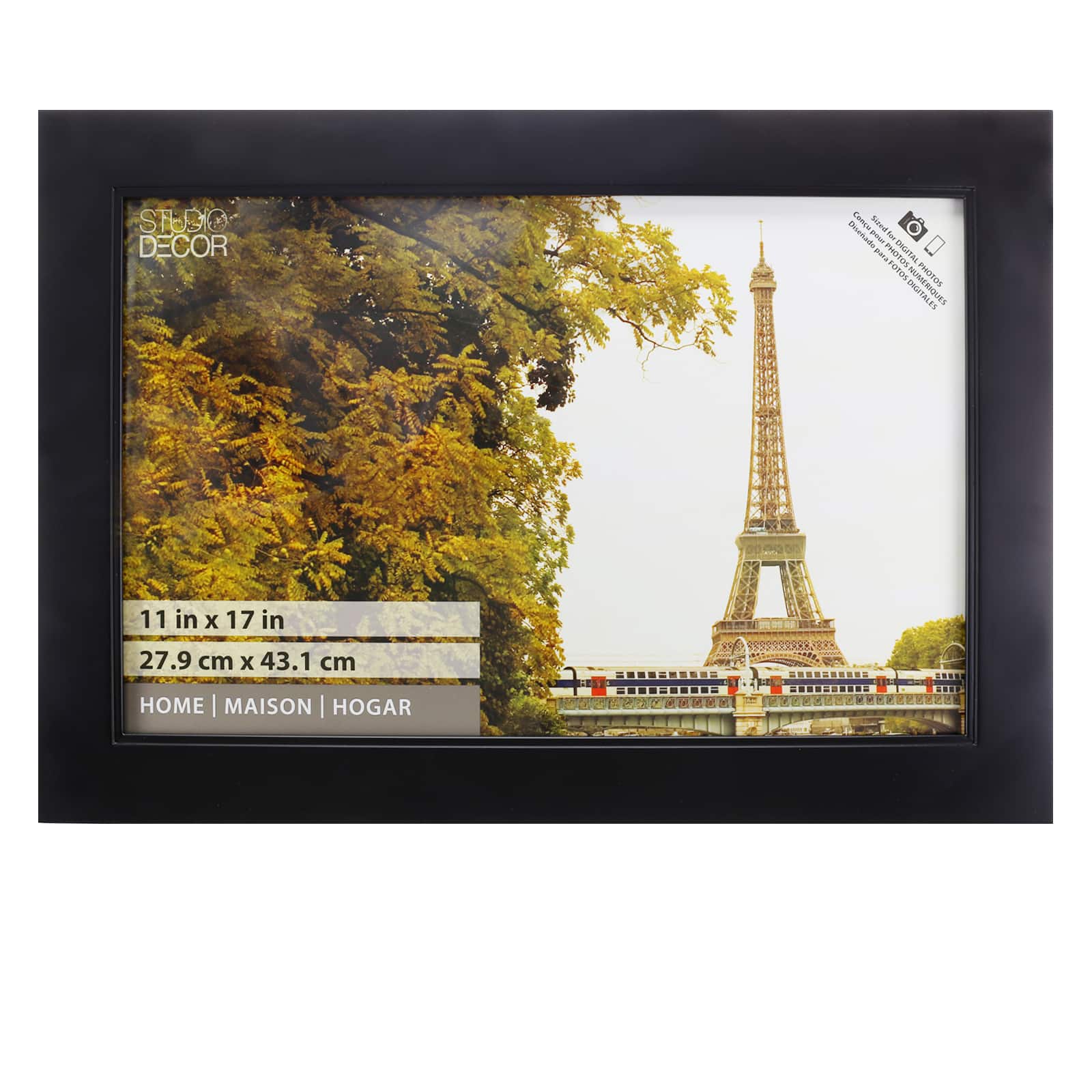 Home Studio Black Frame by Studio Décor®