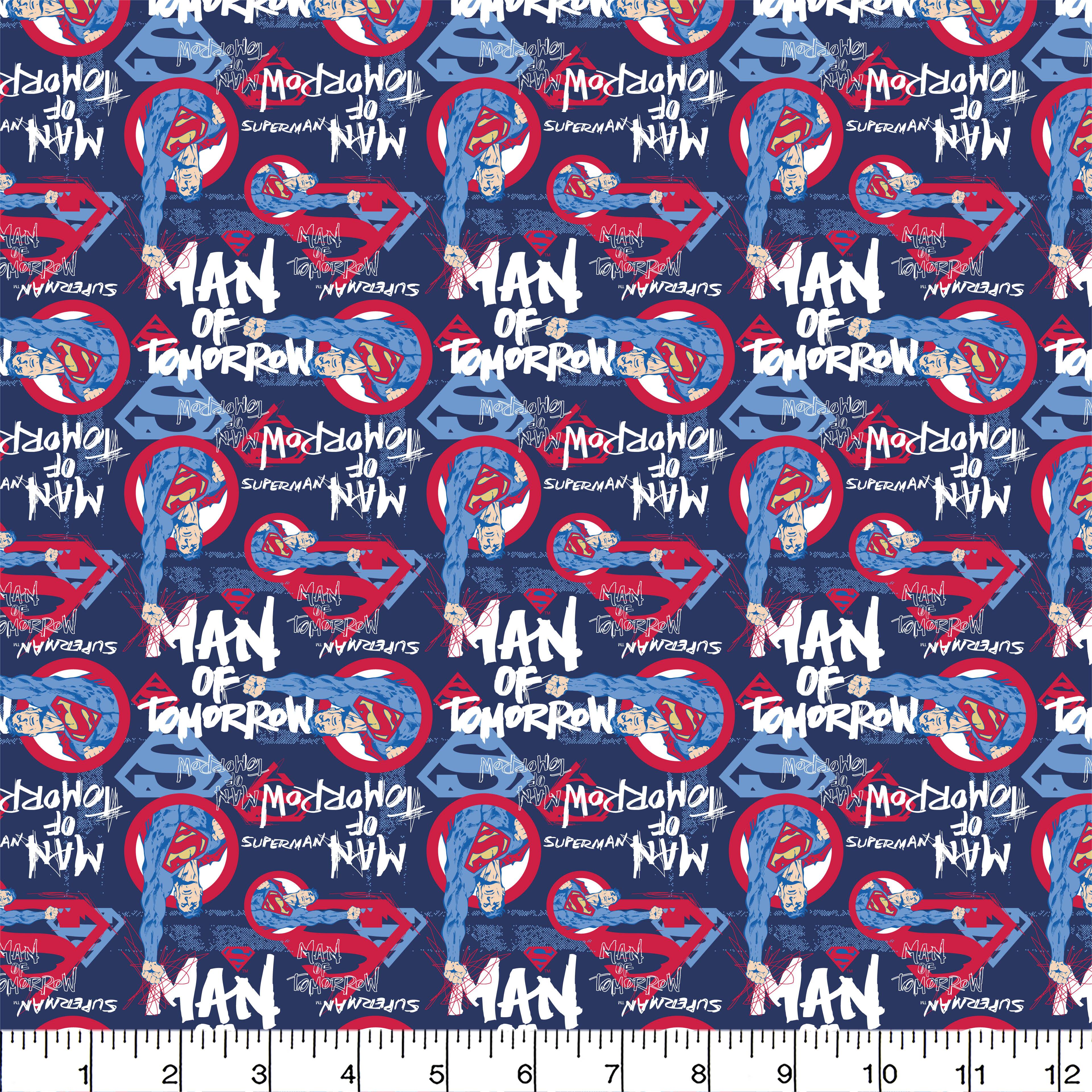 DC Comics Superman™ Man of Tomorrow Cotton Fabric