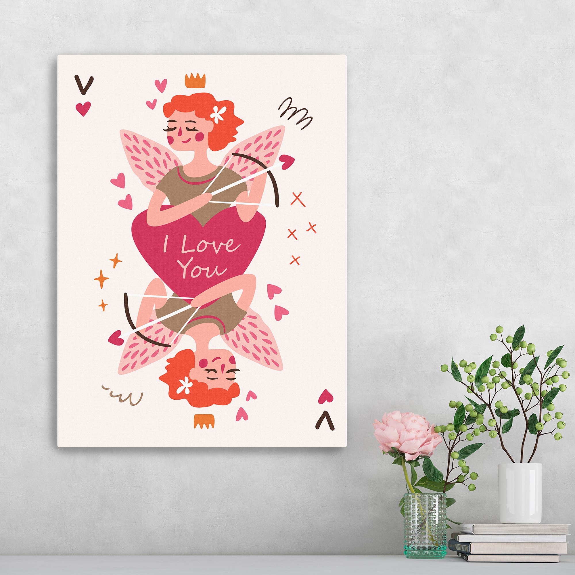 Love Card II Canvas Giclée Art