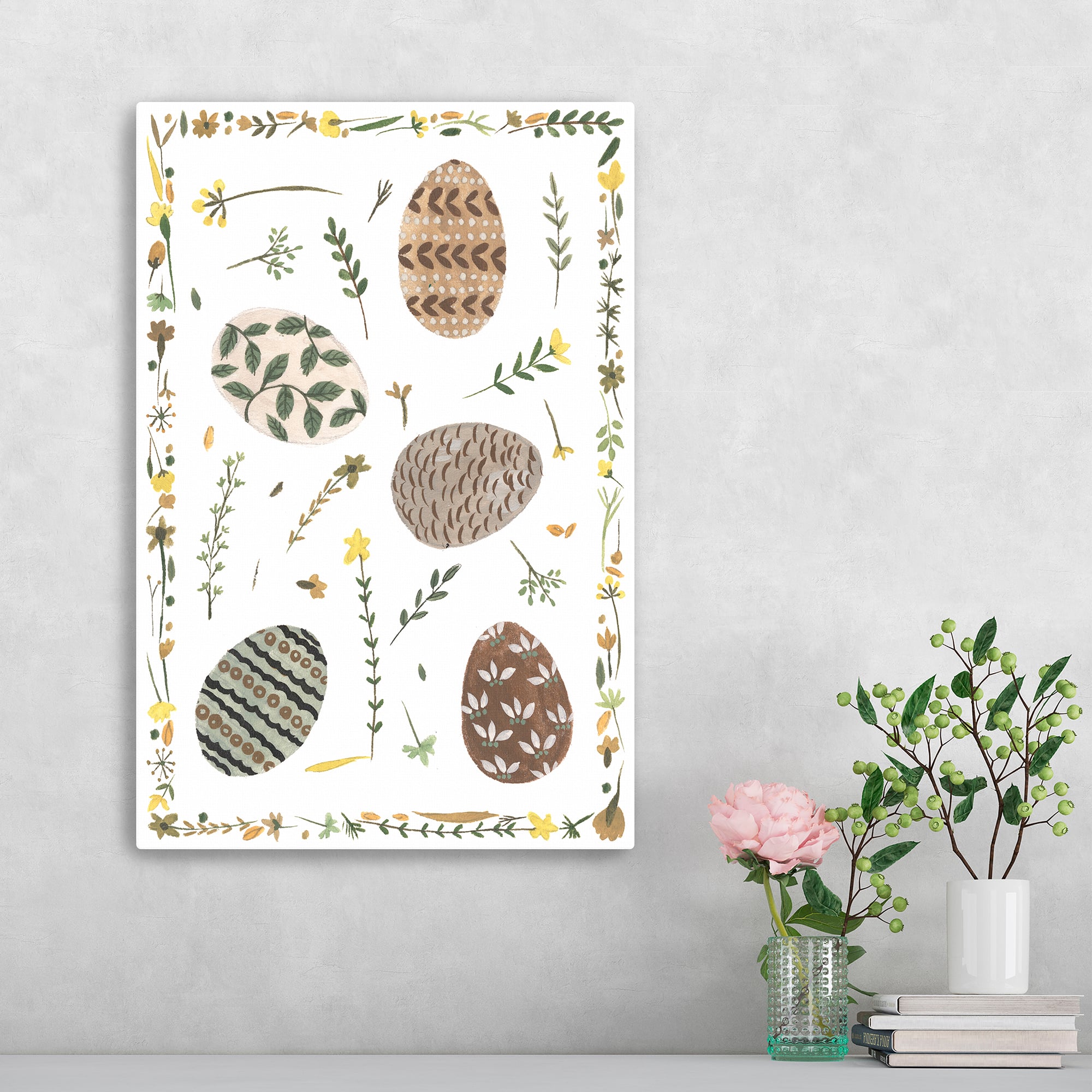 Lumaprints Happy Bunny Day II Canvas Giclée Art