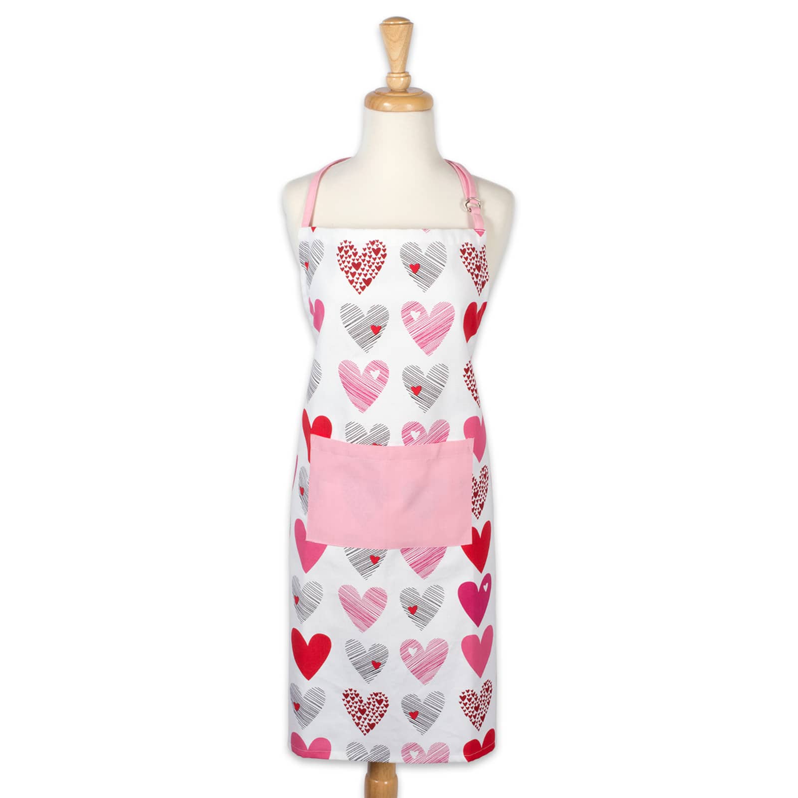 DII® Hearts Collage Print Chef Apron