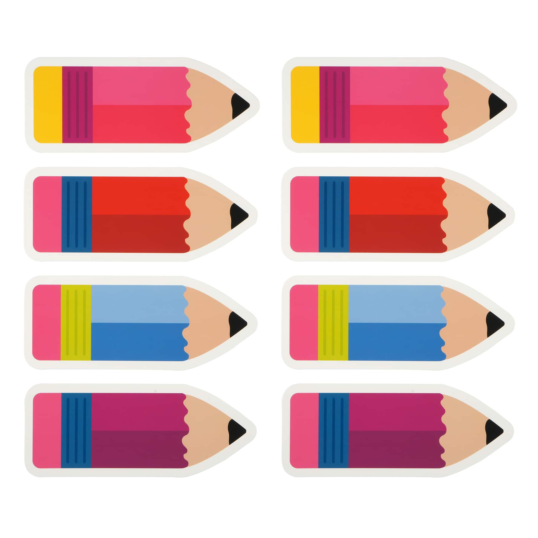 Class Rules! 6" Pencil Dry Erase Die Cuts, 8ct. by B2C™