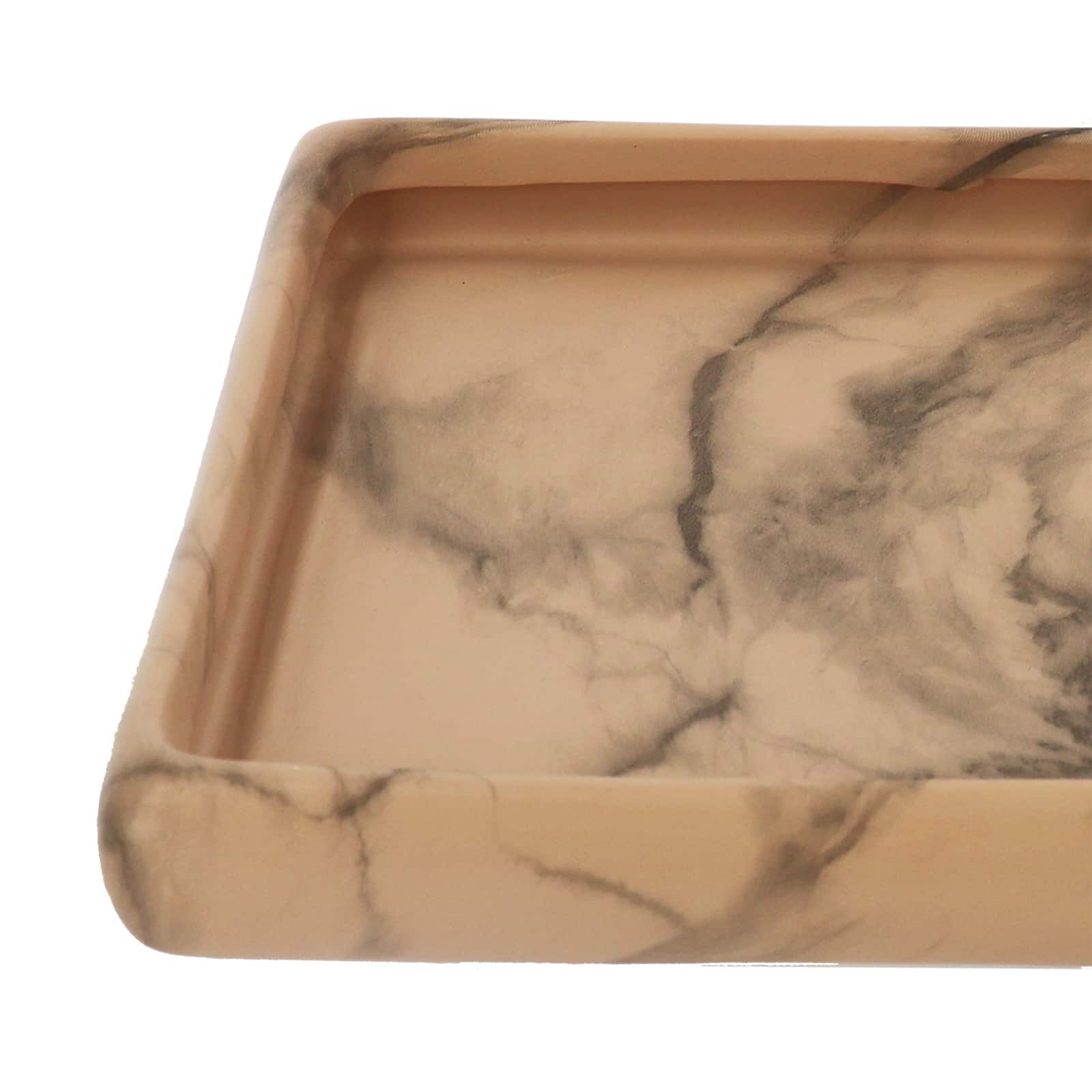 10" x 7" Ceramic Marbled Tray by Ashland®