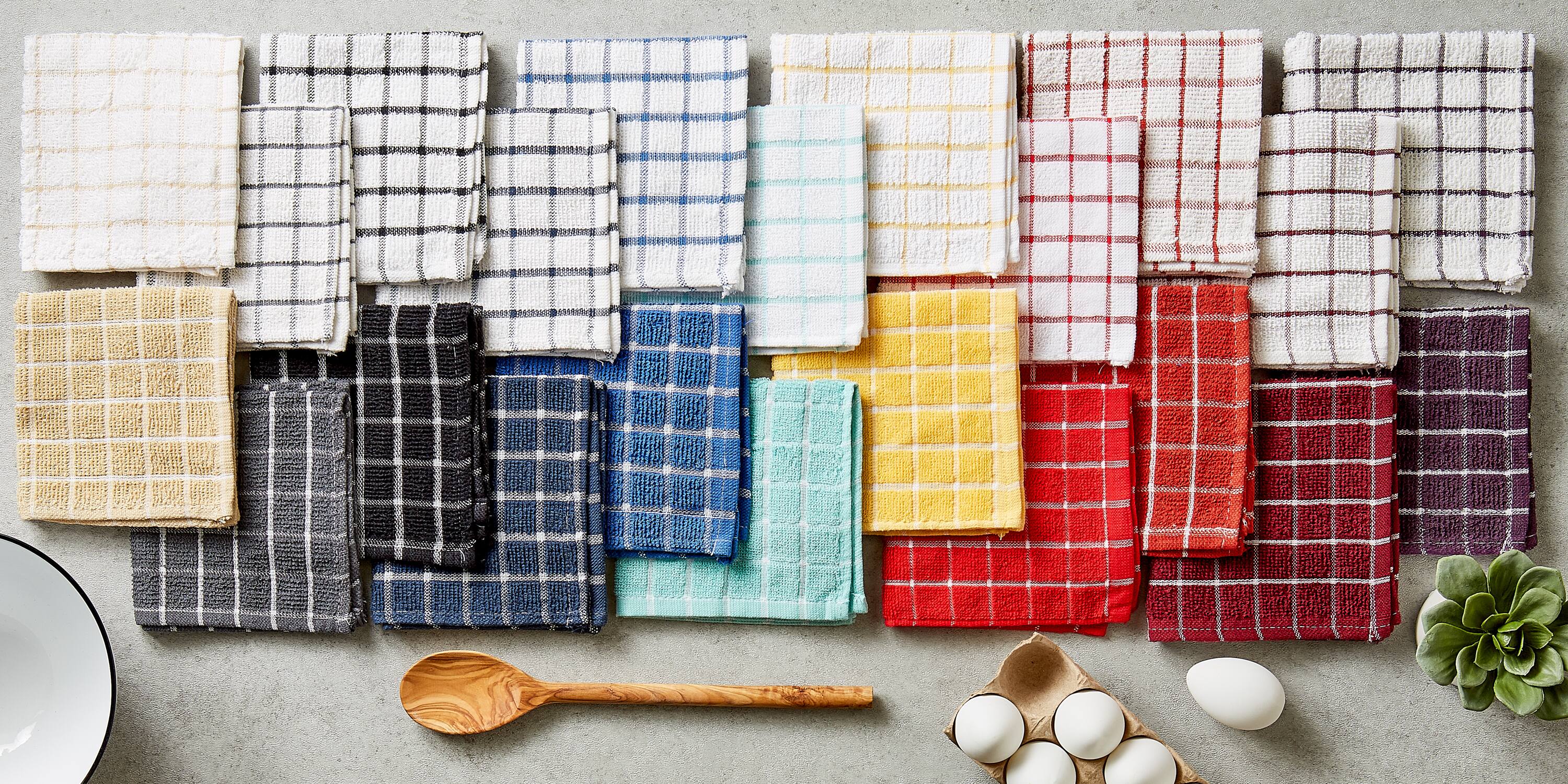 DII® Wine Combo Windowpane Dishcloth (Set of 6)
