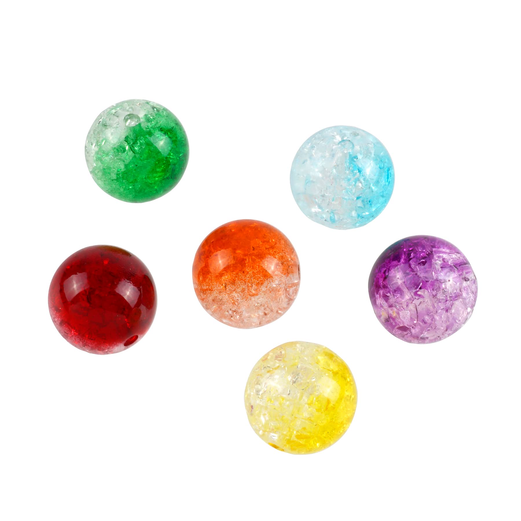 Crackle Plastic Beads by Creatology™