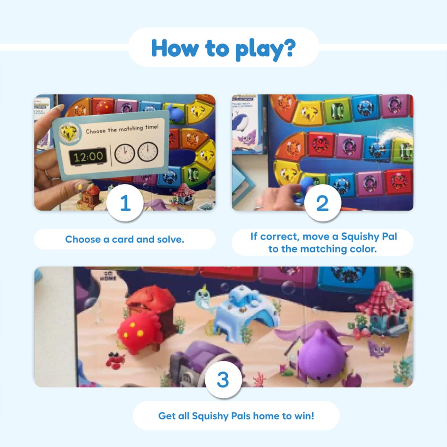 The Fidget Game Squishy Time Rescue Game Set
