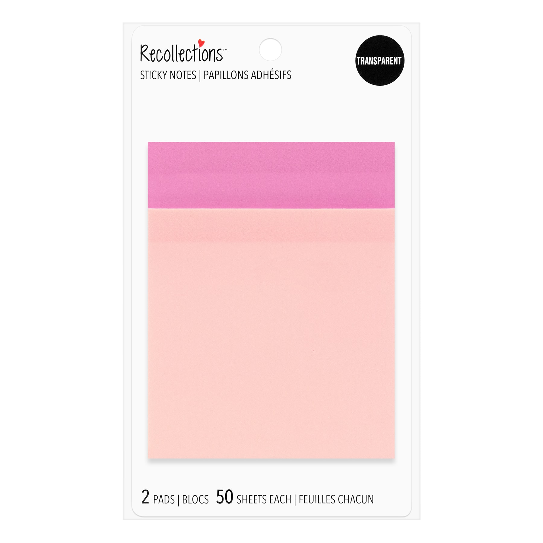 Transparent Planner Sticky Notes by Recollections