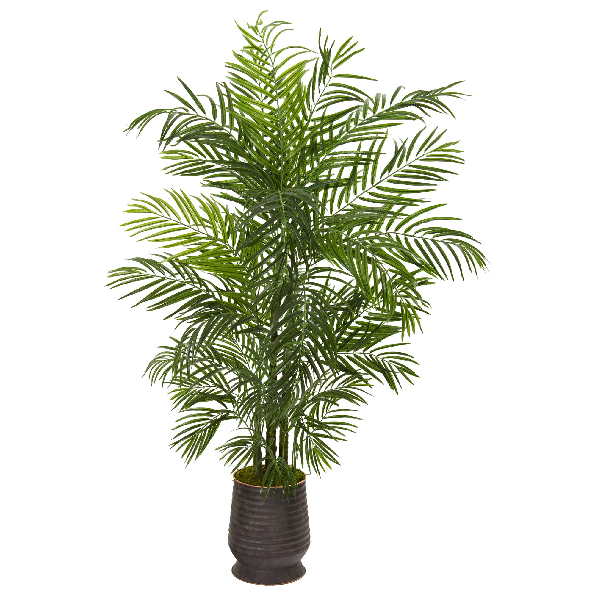 5.4ft. Areca Artificial Palm Tree in Decorative Planter