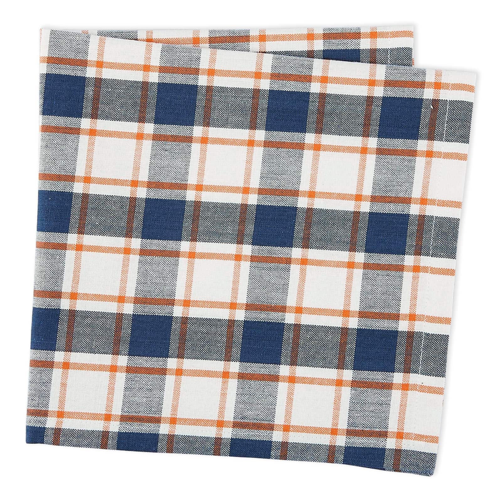 DII® Autumn Farmhouse Plaid Dinner Napkins, 6ct.