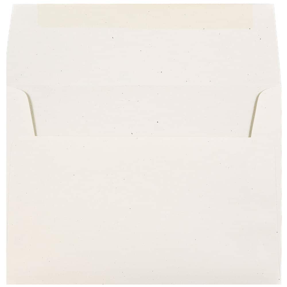 JAM Paper A7 Genesis Milkweed Recycled Invitation Envelopes, 50ct.
