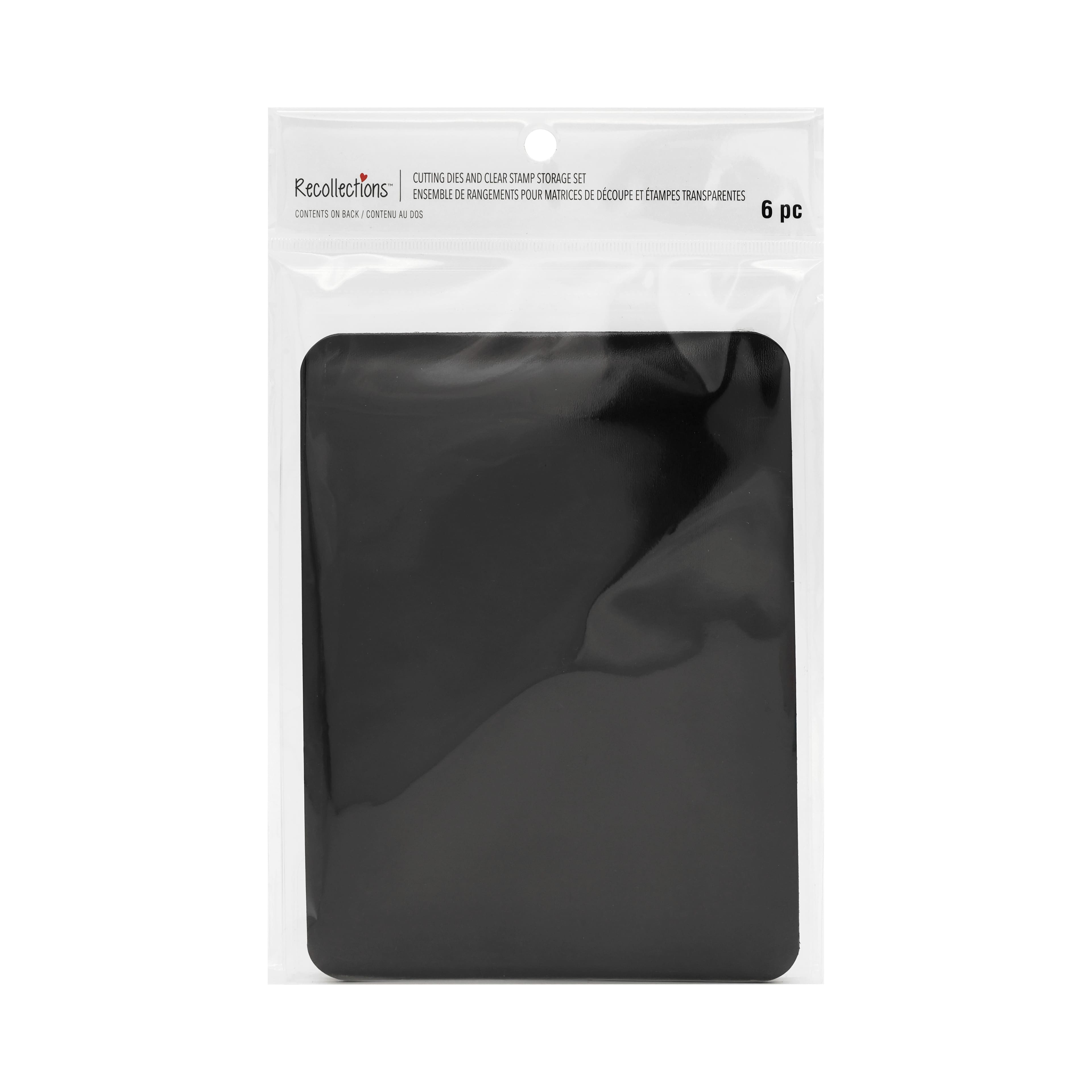 6 Pack: Cutting Dies & Clear Stamp Storage Set by Recollections™