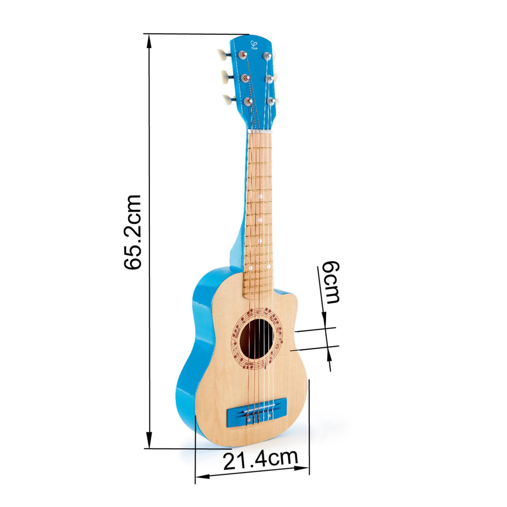 Hape 26" Blue Lagoon First Musical Guitar
