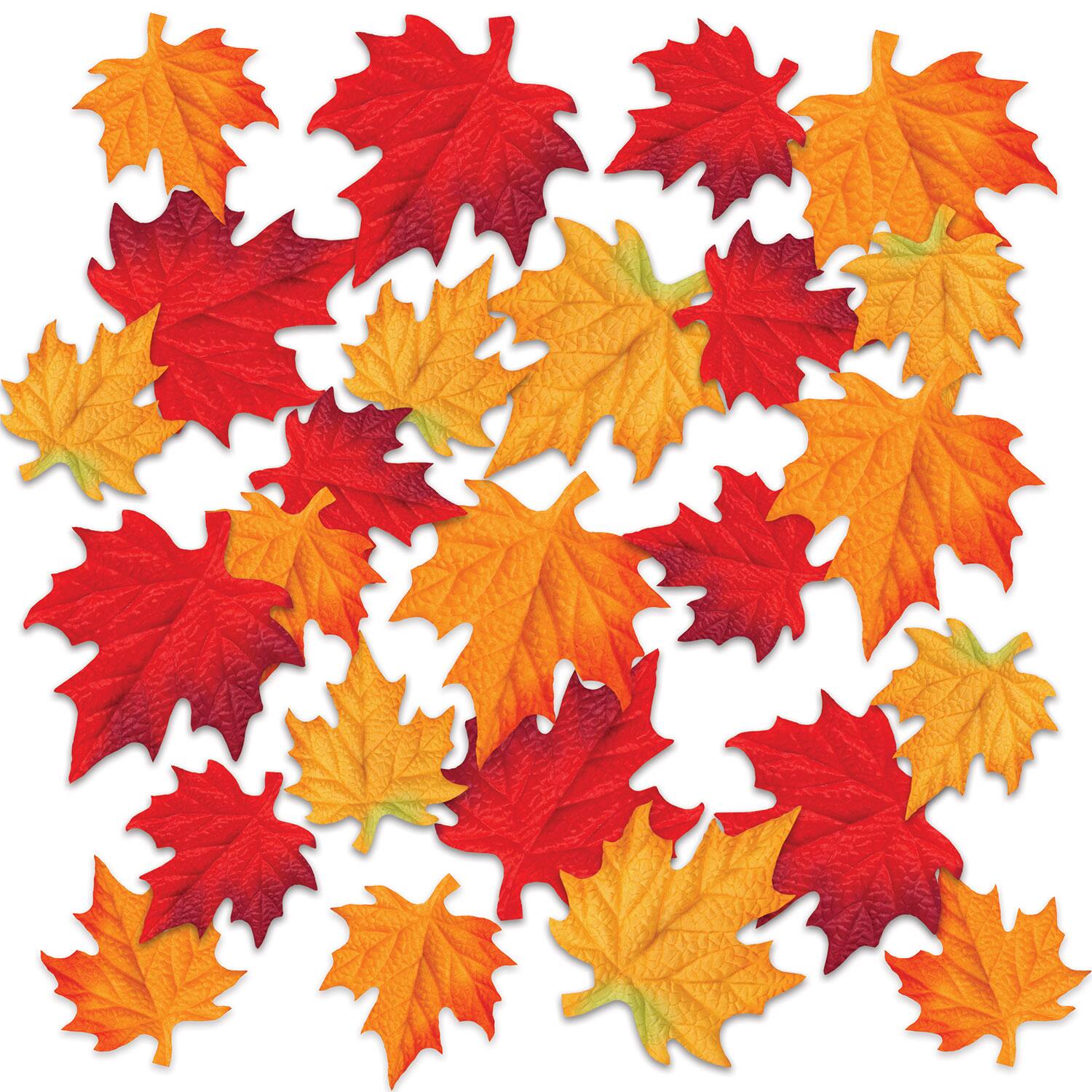 Beistle Deluxe Fabric Autumn Leaves, 48ct.