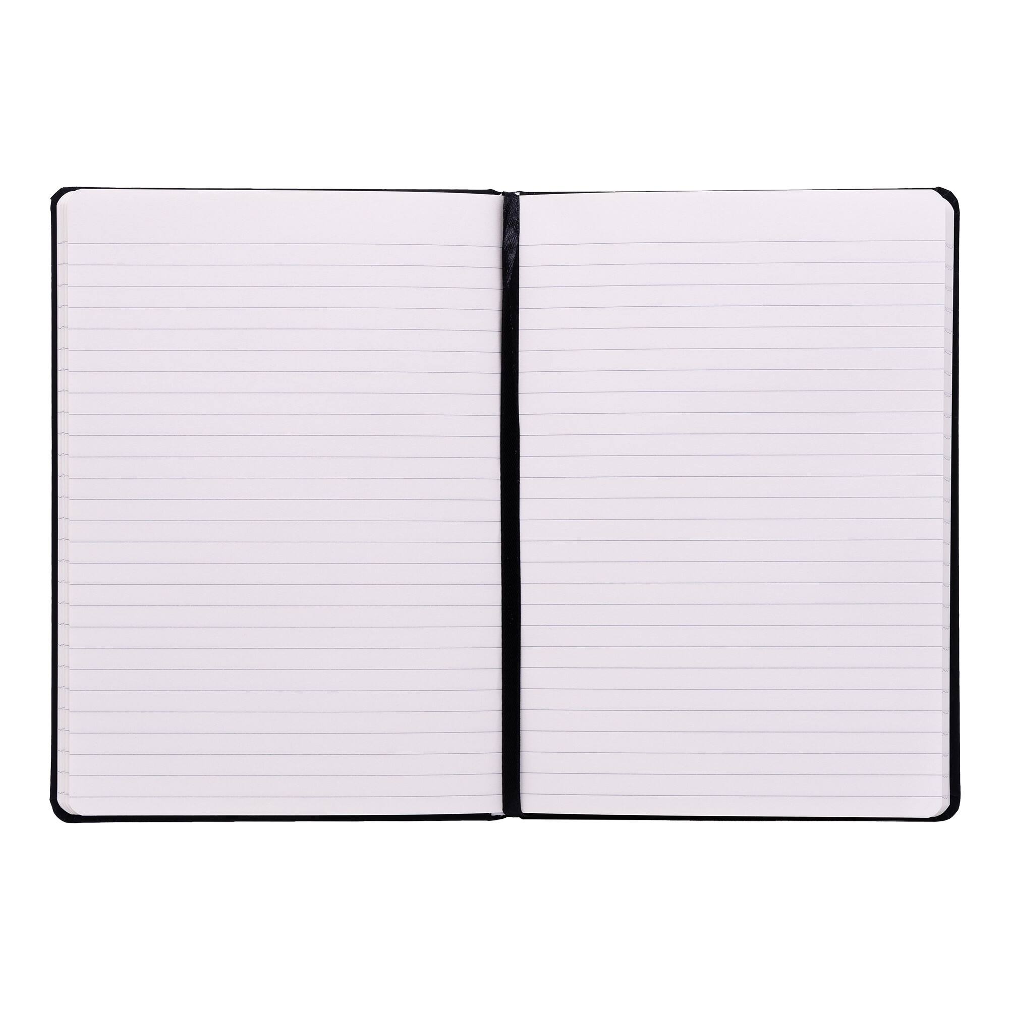 Pukka Pads Black A5 Soft Cover College Ruled Books, 3ct.