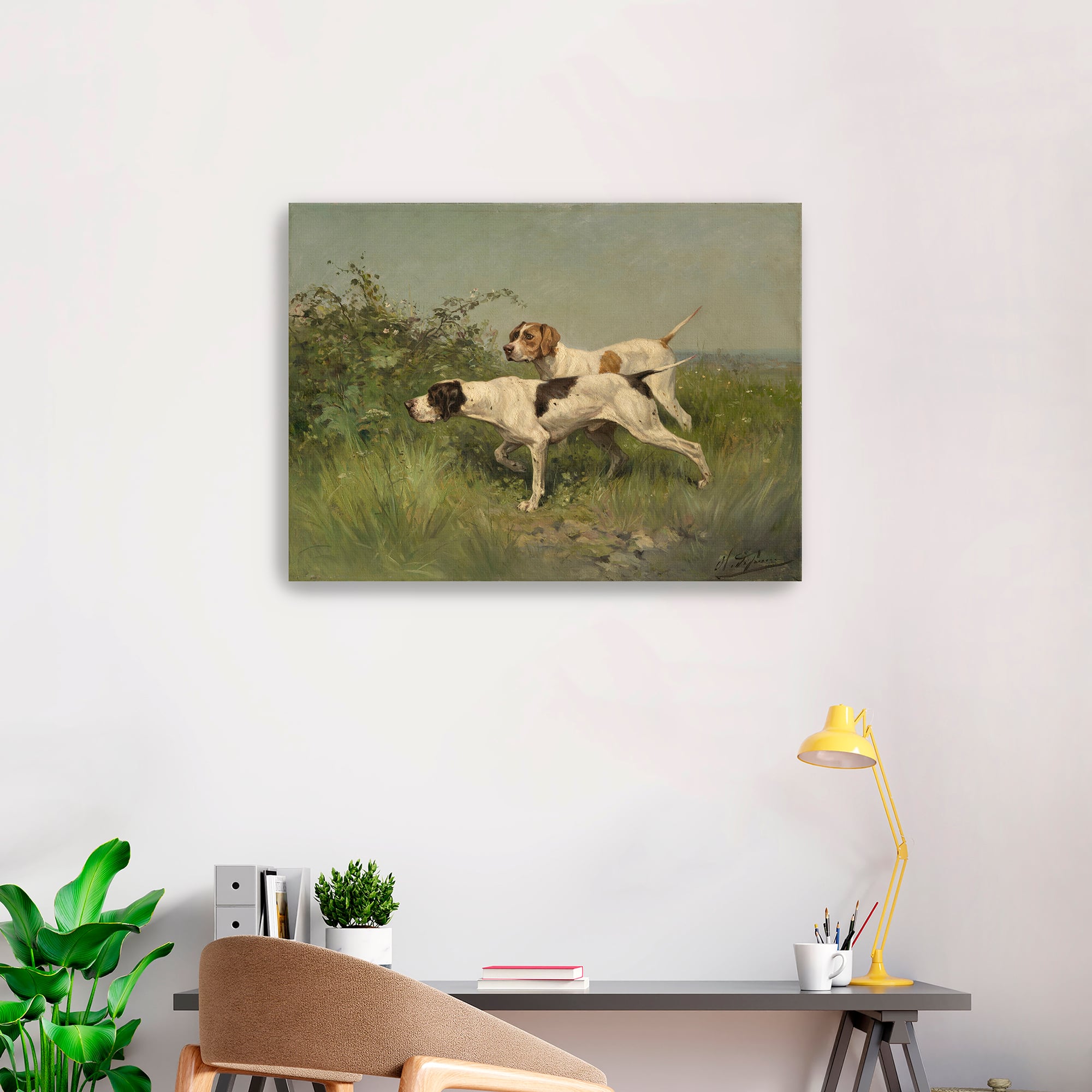 Lumaprints Two Pointers Canvas Giclée Art
