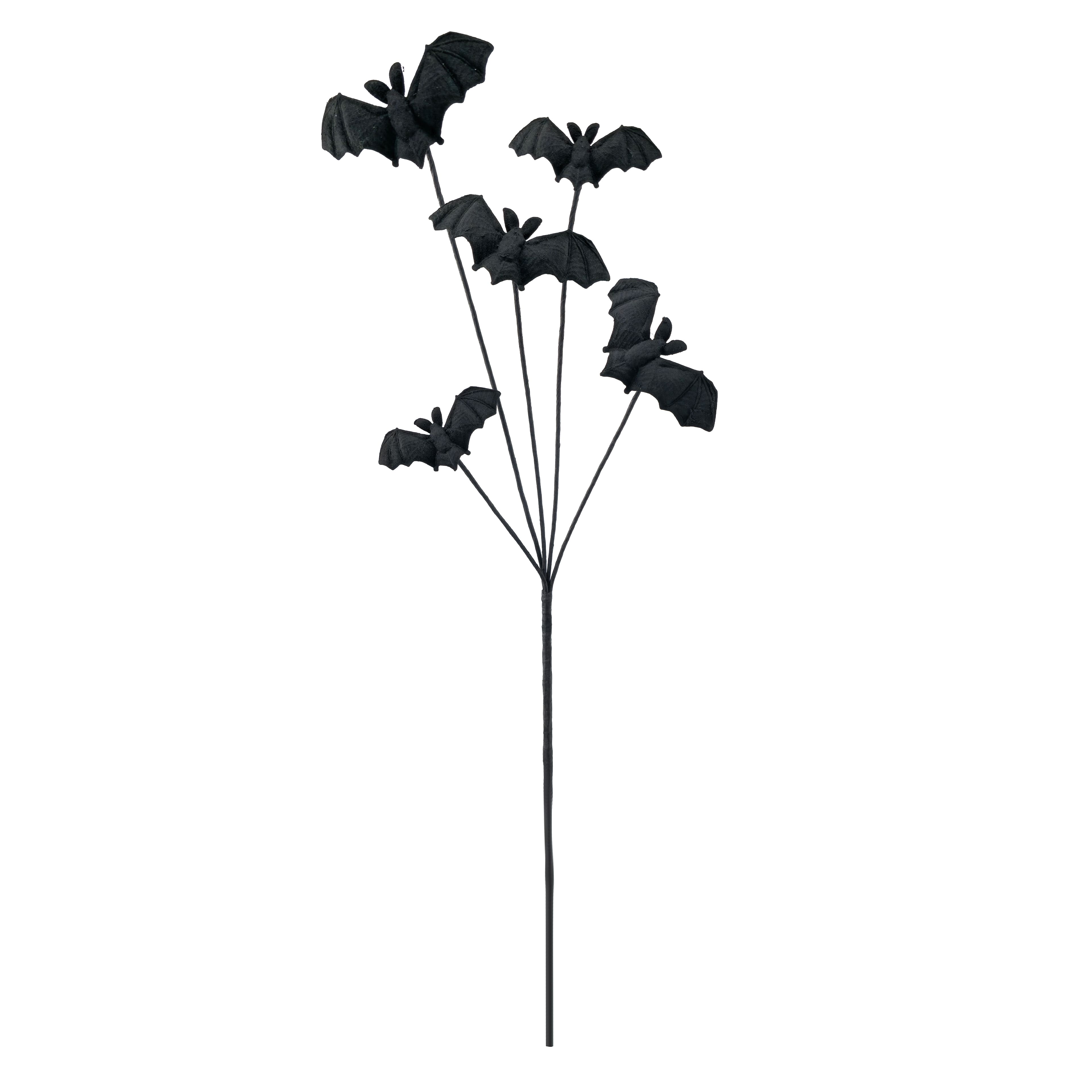 Michaels, 30" Black Bats Stem by Ashland® – Category: Halloween Stems
