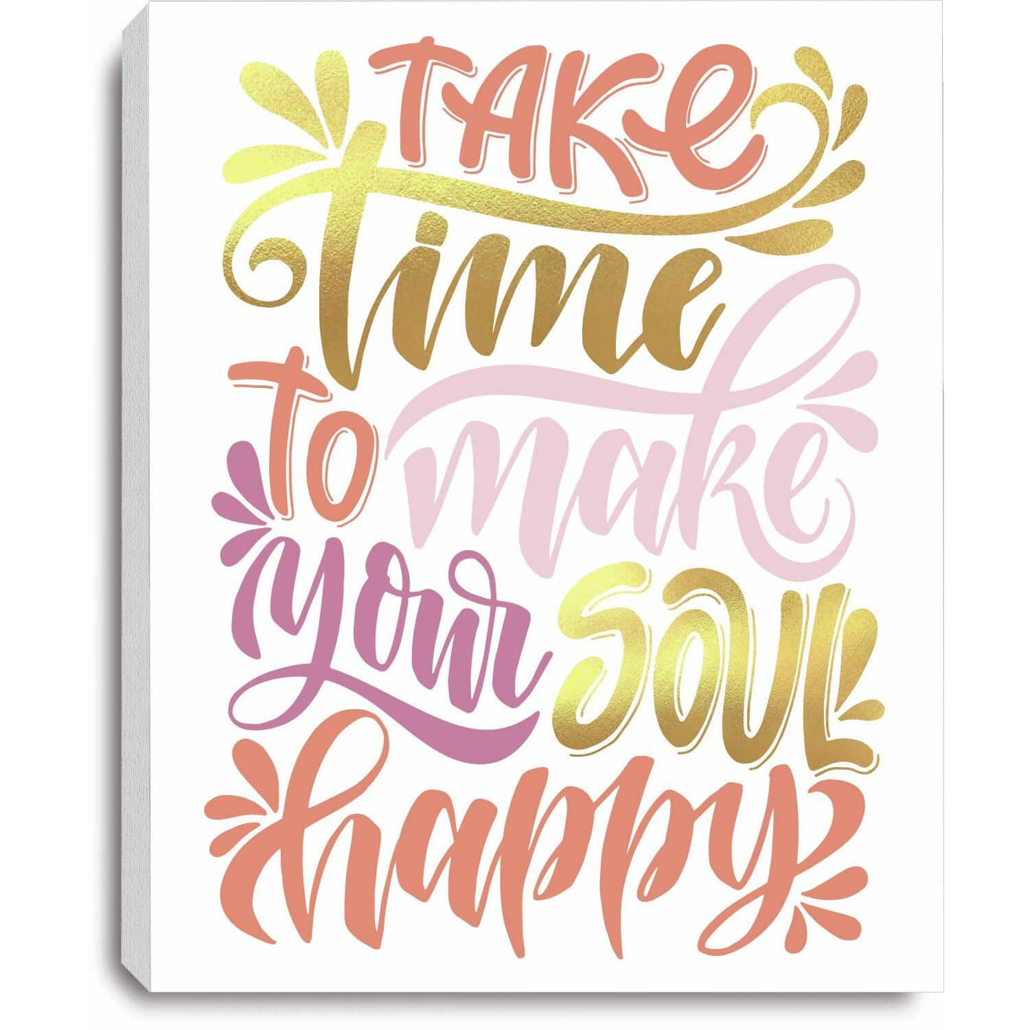 RoomMates Soul Happy Canvas Wall Art